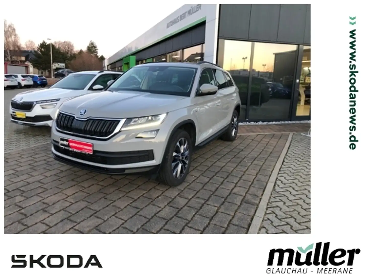 Skoda Kodiaq Drive 125 TSI LED PDC SHZ Grau - 1