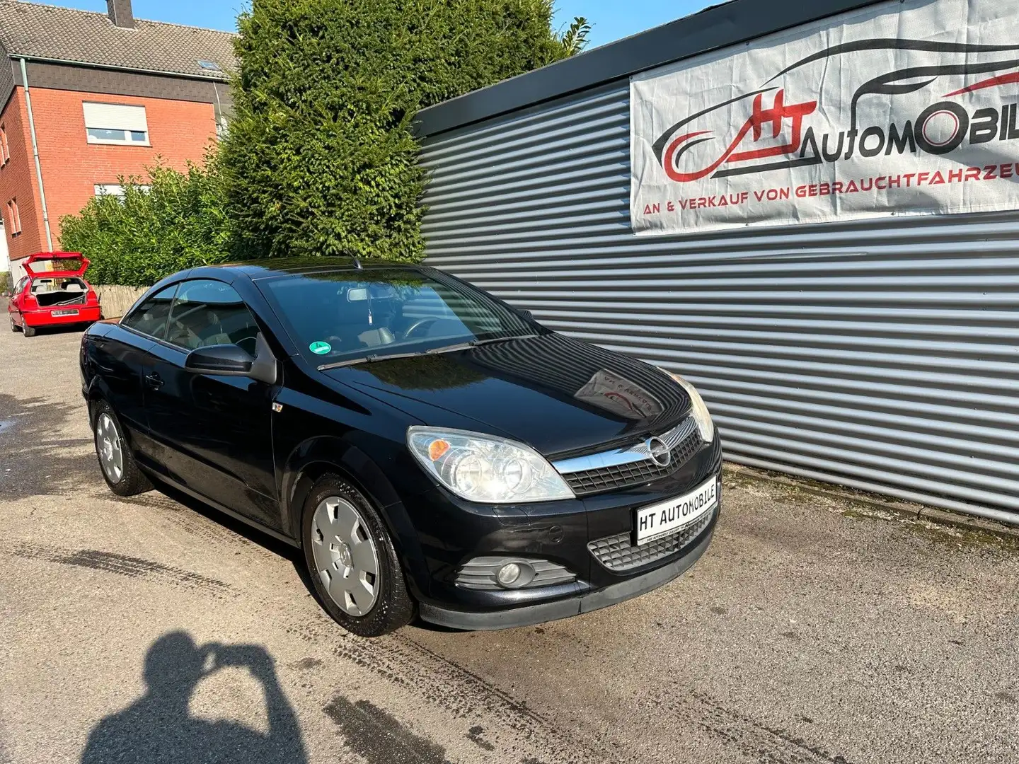 Opel Astra 1.6 TT  TEMPOMAT/TEILLEDER/KLIMA/1.HAND Nero - 1
