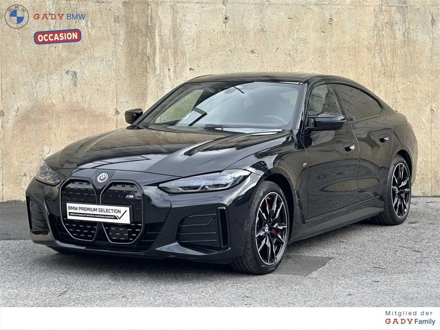BMW i4 Gran Coupe xDrive M50 Schwarz - 1