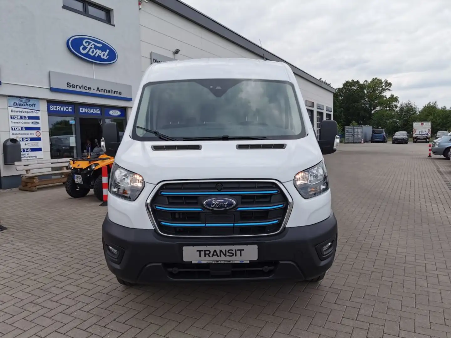Ford Transit e-Transit 350 L2H2 KaWa Trend, Pro-Power, SHZ, RFK Weiß - 2