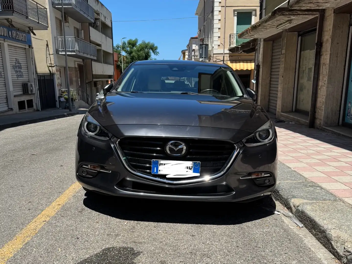 Mazda 3 3 III 2013 5p 1.5d Exceed 105cv my17 Grigio - 1