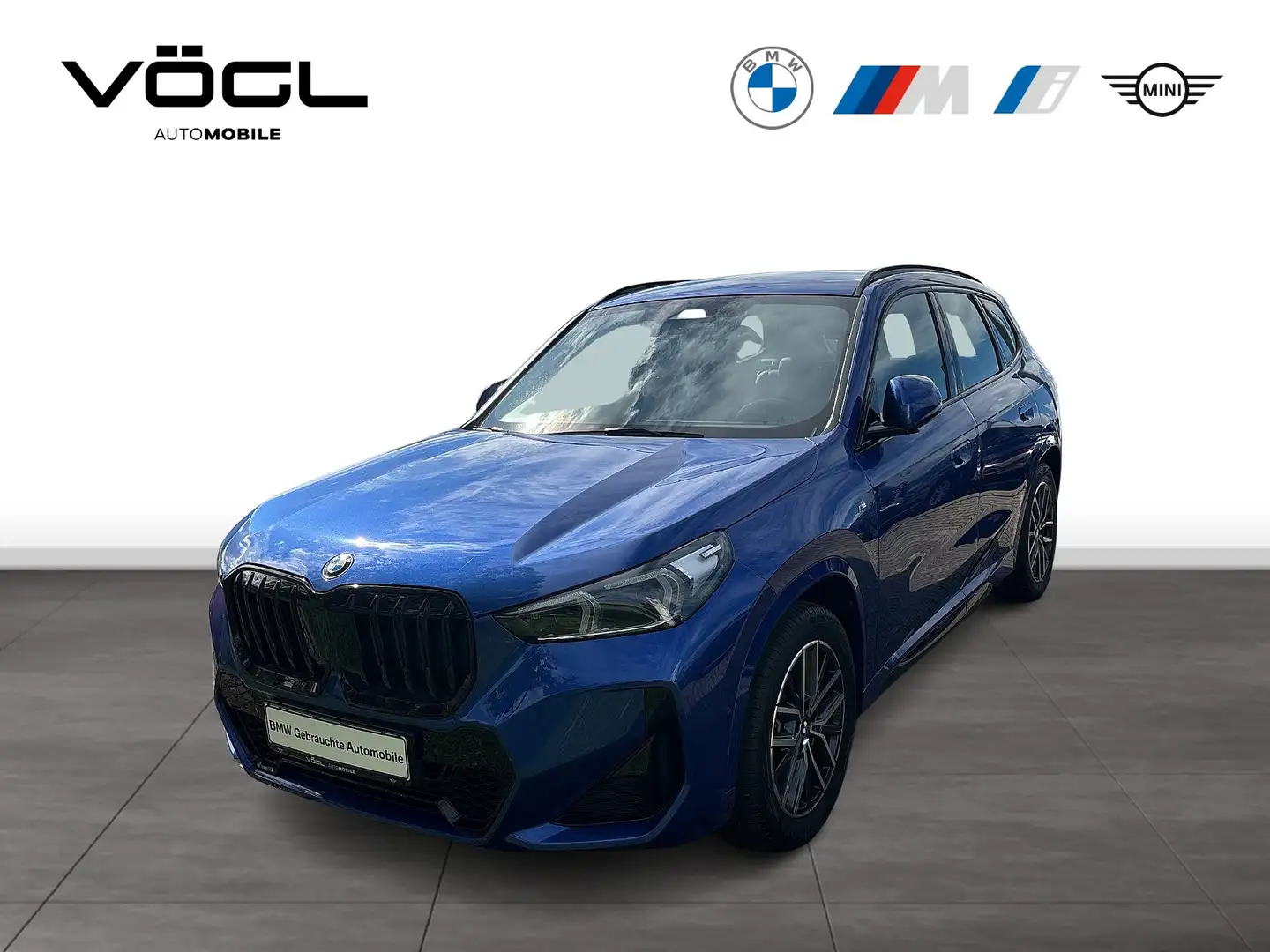 BMW X1 sDrive20i DAB LED RFK AHK Klimaaut. PDC Bleu - 1