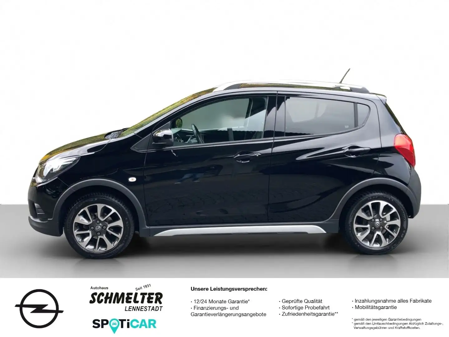 Opel Karl Rocks Klima Sitzheizung Multimedia usw. Noir - 2