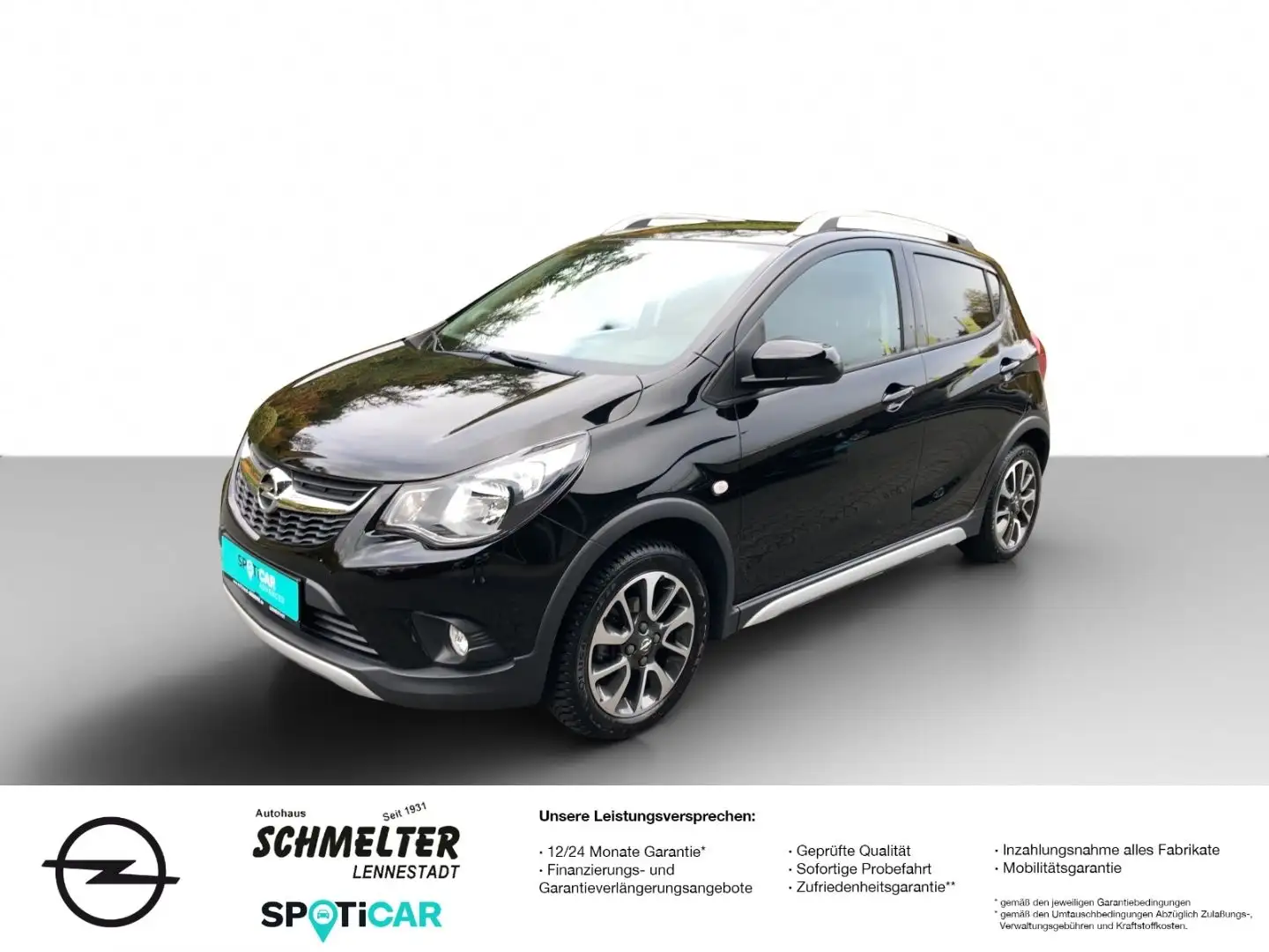 Opel Karl Rocks Klima Sitzheizung Multimedia usw. Noir - 1