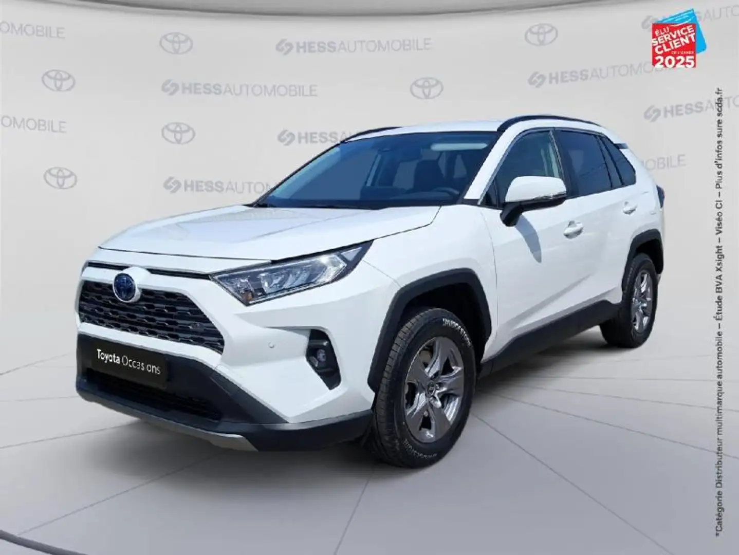 Toyota RAV 4 2.5 Hybride 218ch Dynamic Business 2WD Toyota Expe Blanc - 1