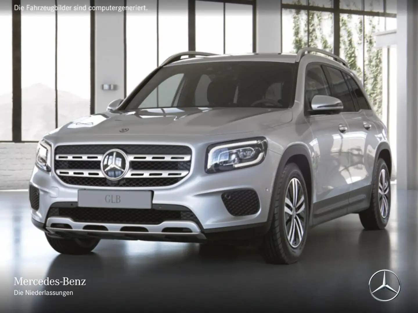 Mercedes-Benz GLB 200 d STYLE+360°+LED+8G Silber - 2