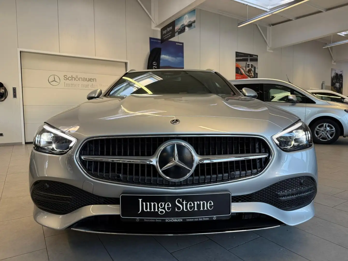 Mercedes-Benz C 180 T MEMORY+KAMERA+LED+TOTW+CARPLAY+LENKHZ Silber - 2