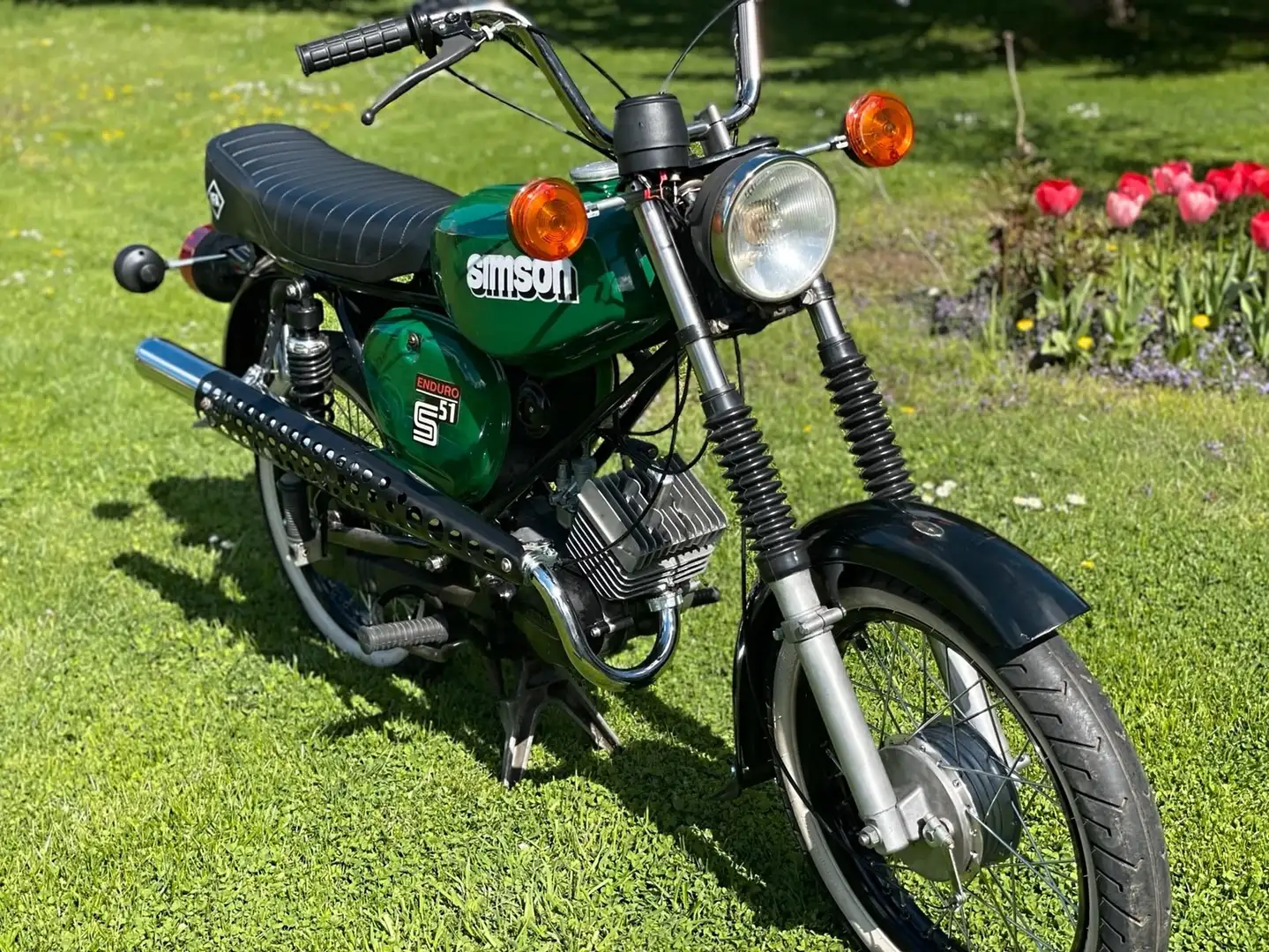 Simson S 51 Neuaufbau mit frischem Motor & 12V Vape! Vert - 1
