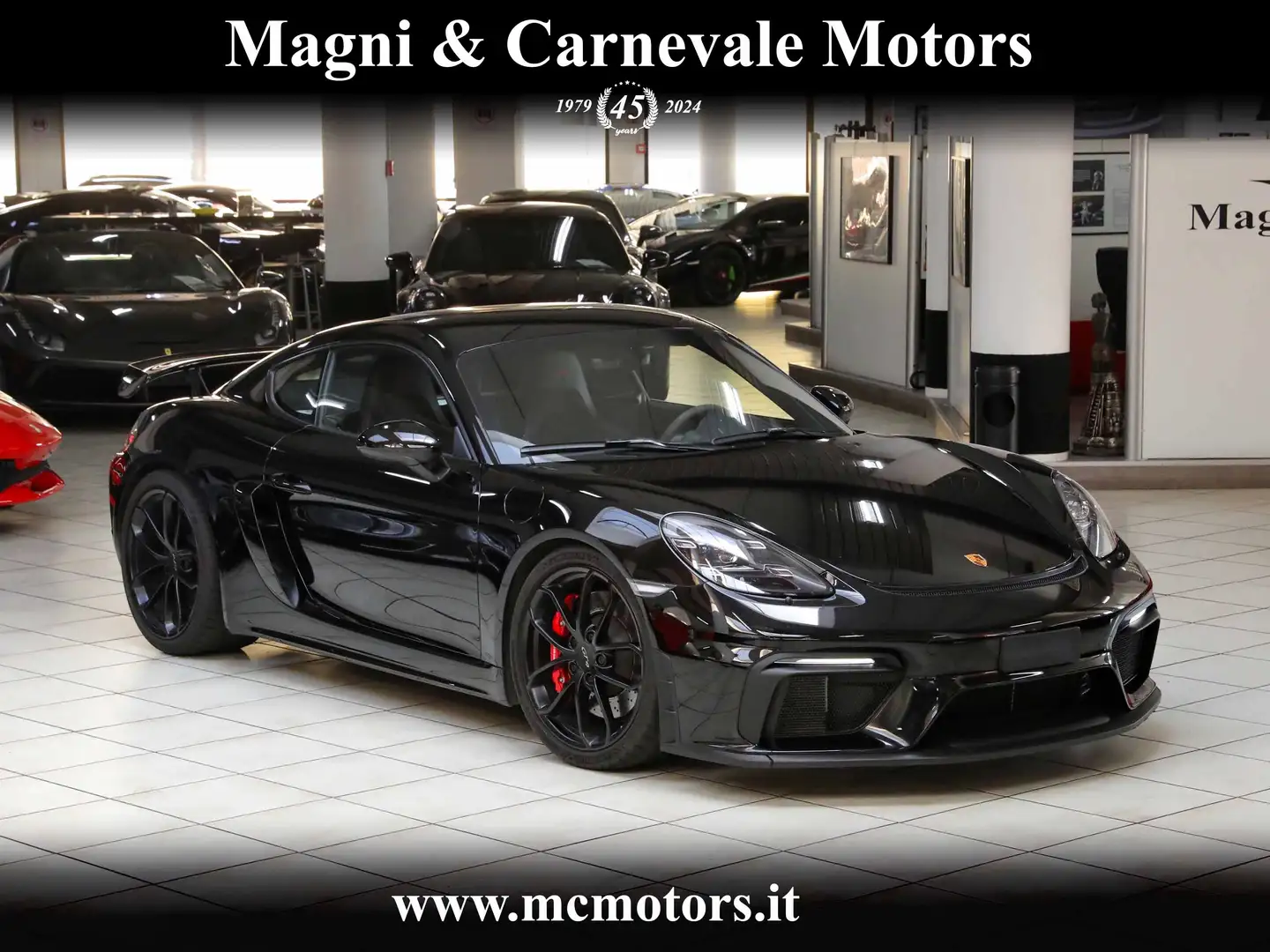Porsche 718 CAYMAN GT4|CHRONO|PASM|BOSE|APPLE|DAB|PDLS PLUS| Černá - 1