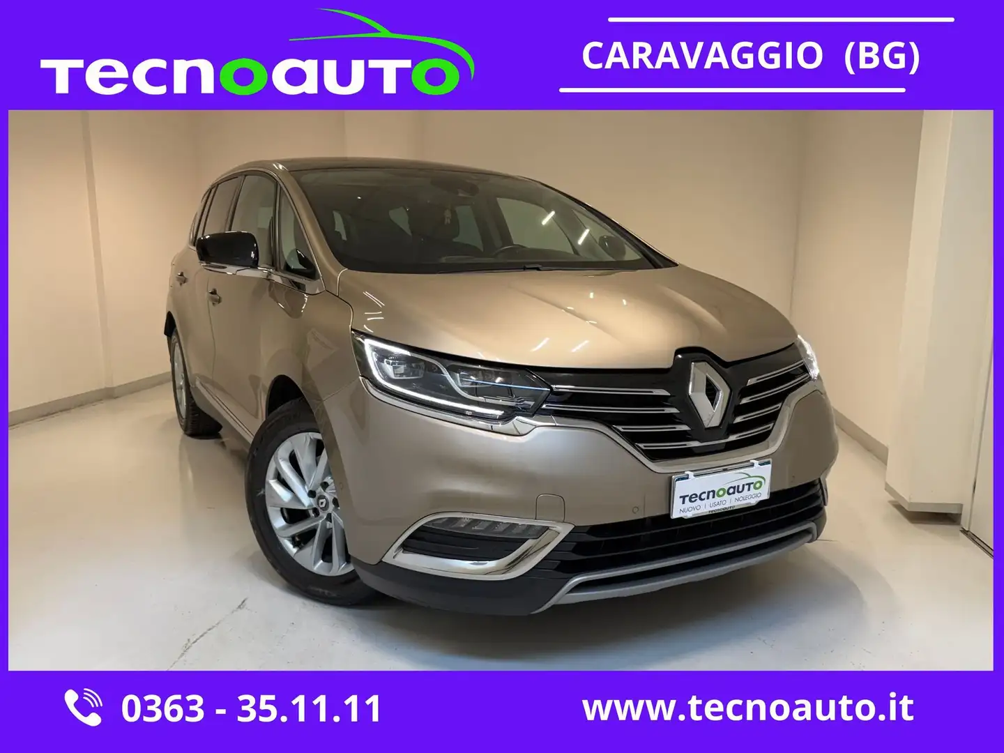 Renault Espace 1.6 dCi 160 CV EDC Intens Beige - 1
