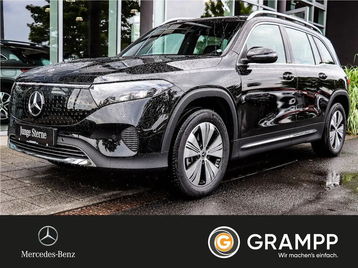Mercedes-Benz EQB 300 4M Progressive-Advanced/Fahrassi/7Sitzer Schwarz - 1