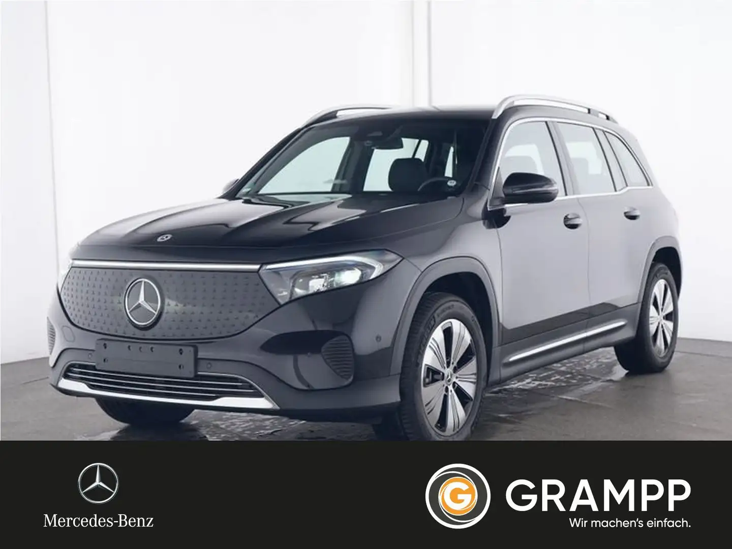 Mercedes-Benz EQB 300 4M Progressive-Advanced/Fahrassi/7Sitzer Чорний - 1