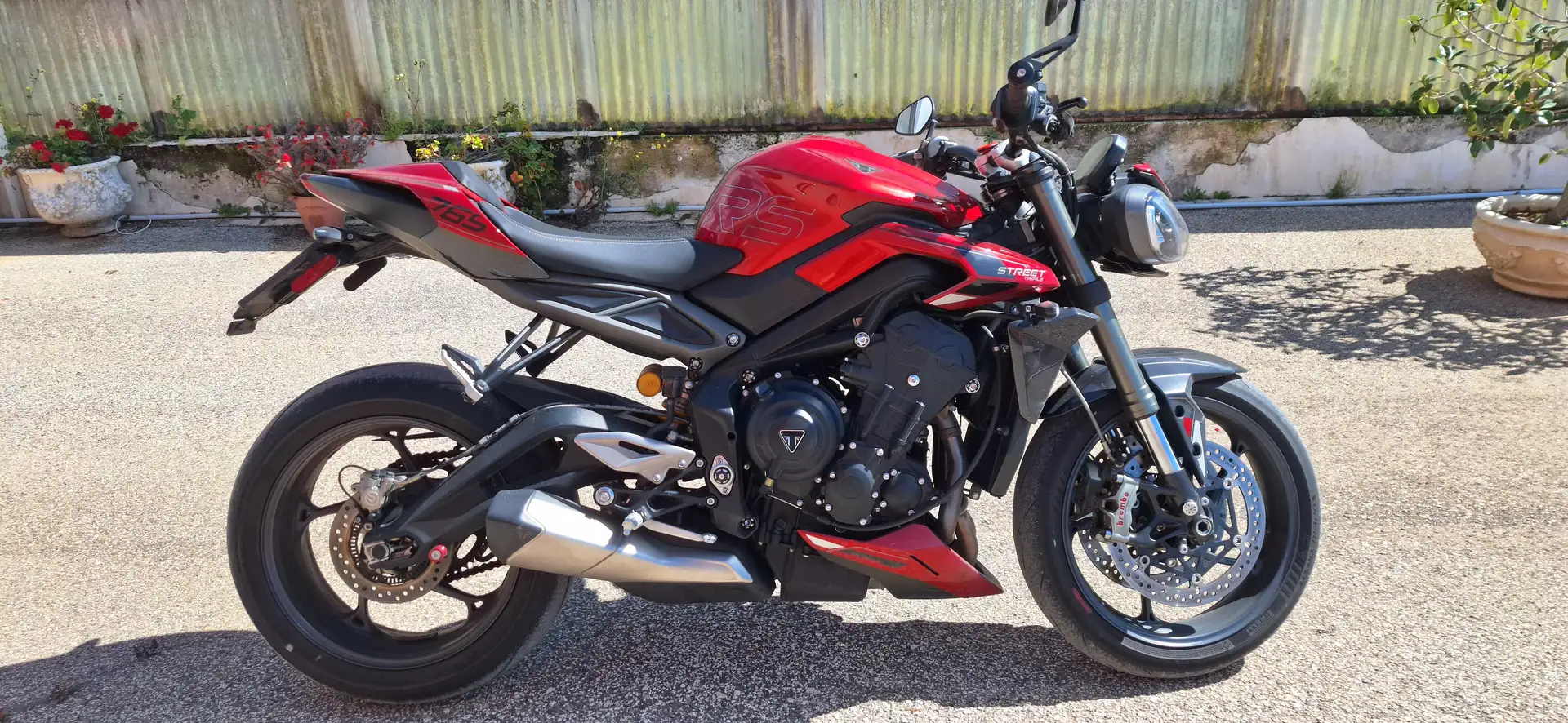 Triumph Street Triple RS Street triple 765 RS Piros - 1