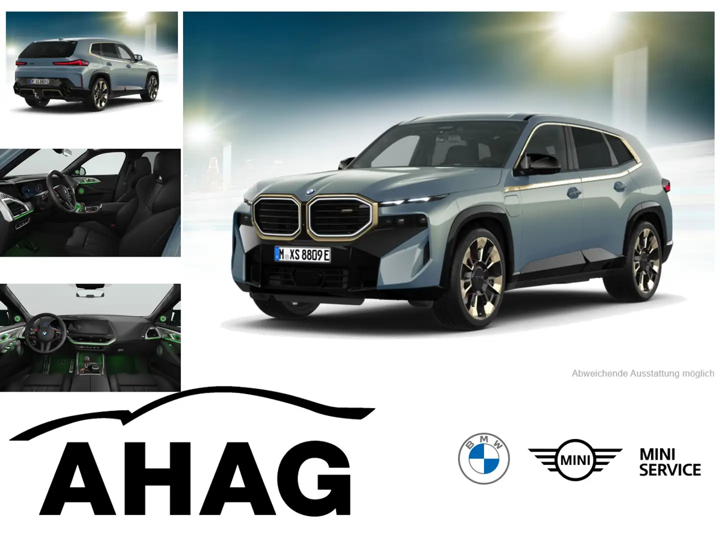 BMW XM 4.4 Sport Aut. AHK Komfortzugang Soft-Close Grün - 1