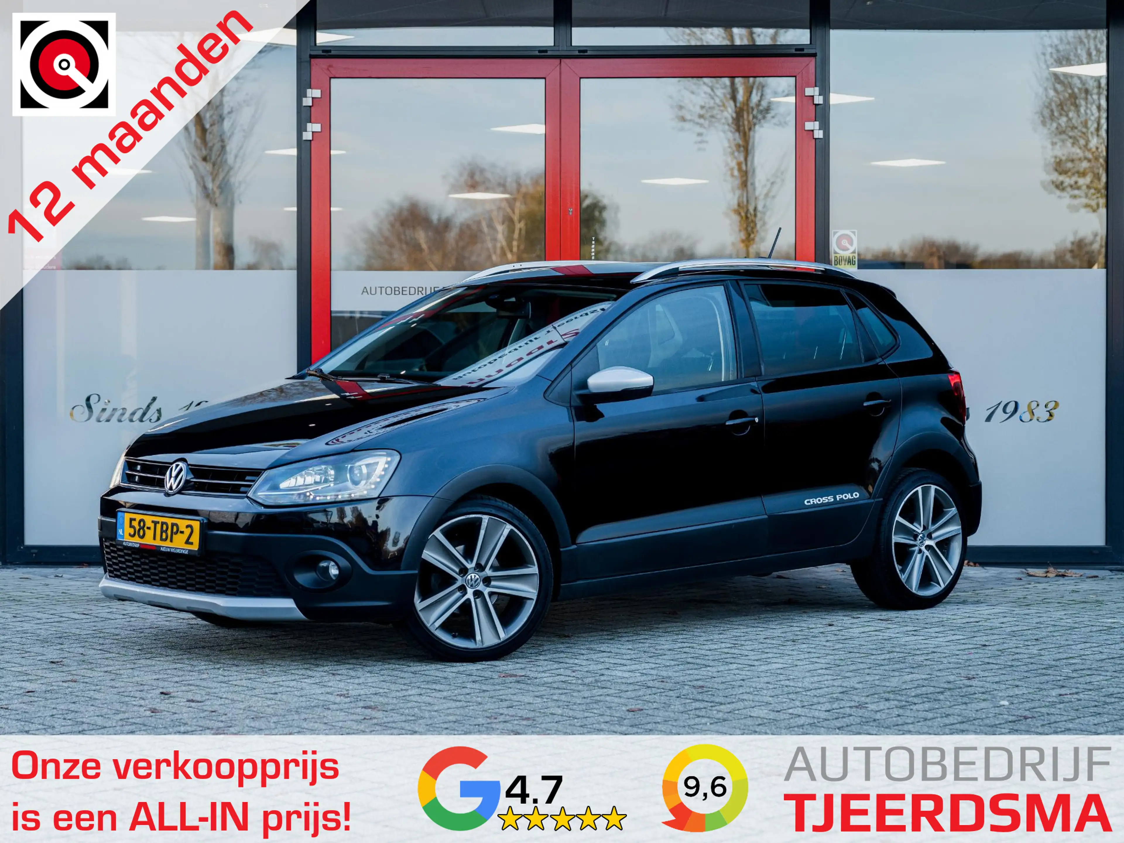 Volkswagen Polo Cross 1.2 TSI | Trekhaak | Origineel NL | Navigatie | St