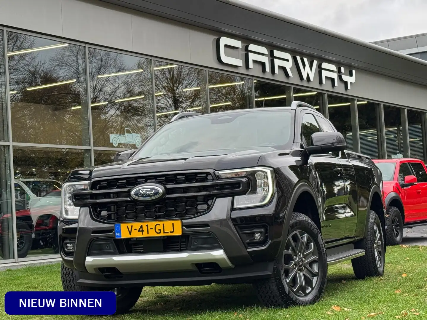 Ford Ranger 2.0 EcoBlue Wildtrak NL-AUTO Rollcover Noir - 1