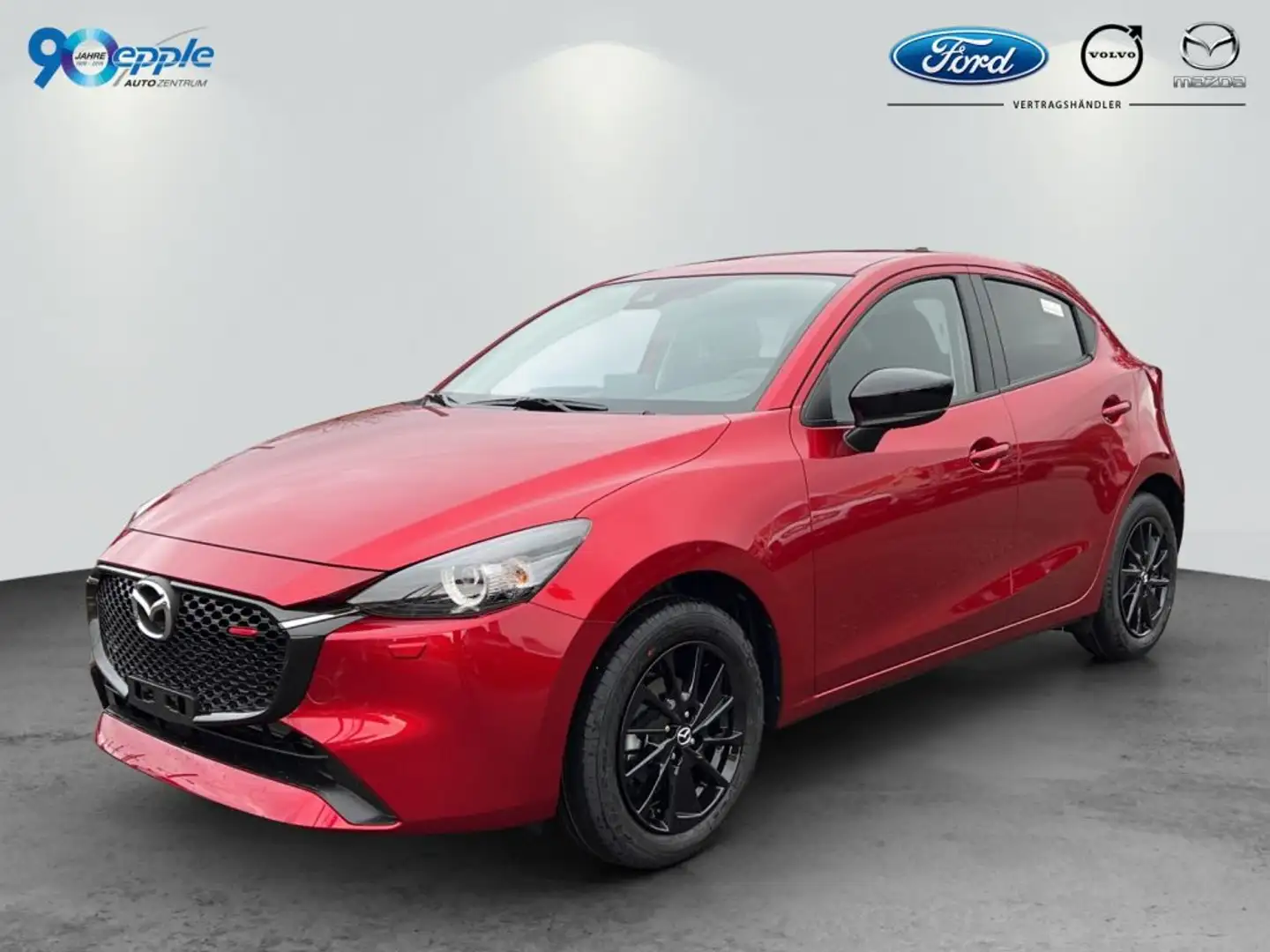 Mazda 2 e-SKYACTIV G 90 M HYBRID Homura Rood - 1