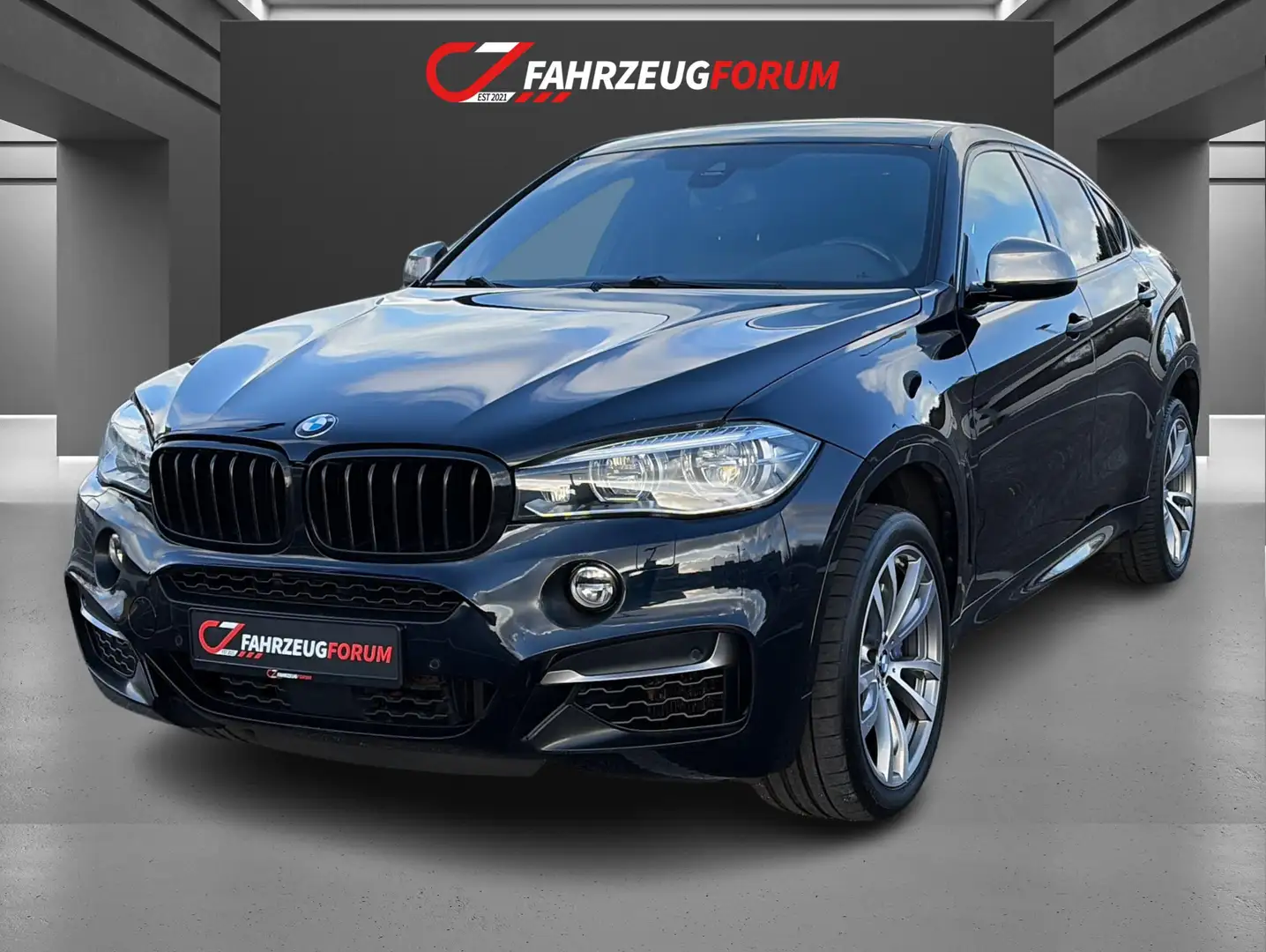 BMW X6 M50 d*Harman-Kardon*Sitzbelüftung*S-Dach*AHK Negro - 1