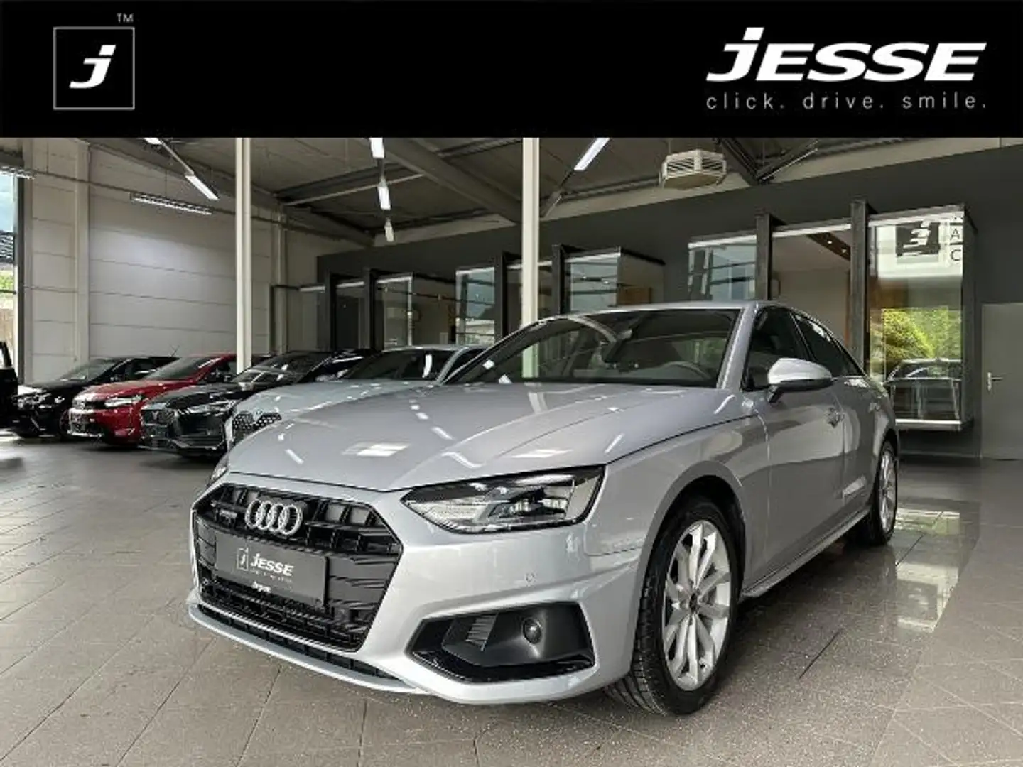 Audi A4 40TDI advanced LED Temp Navi R.Cam Silber - 1