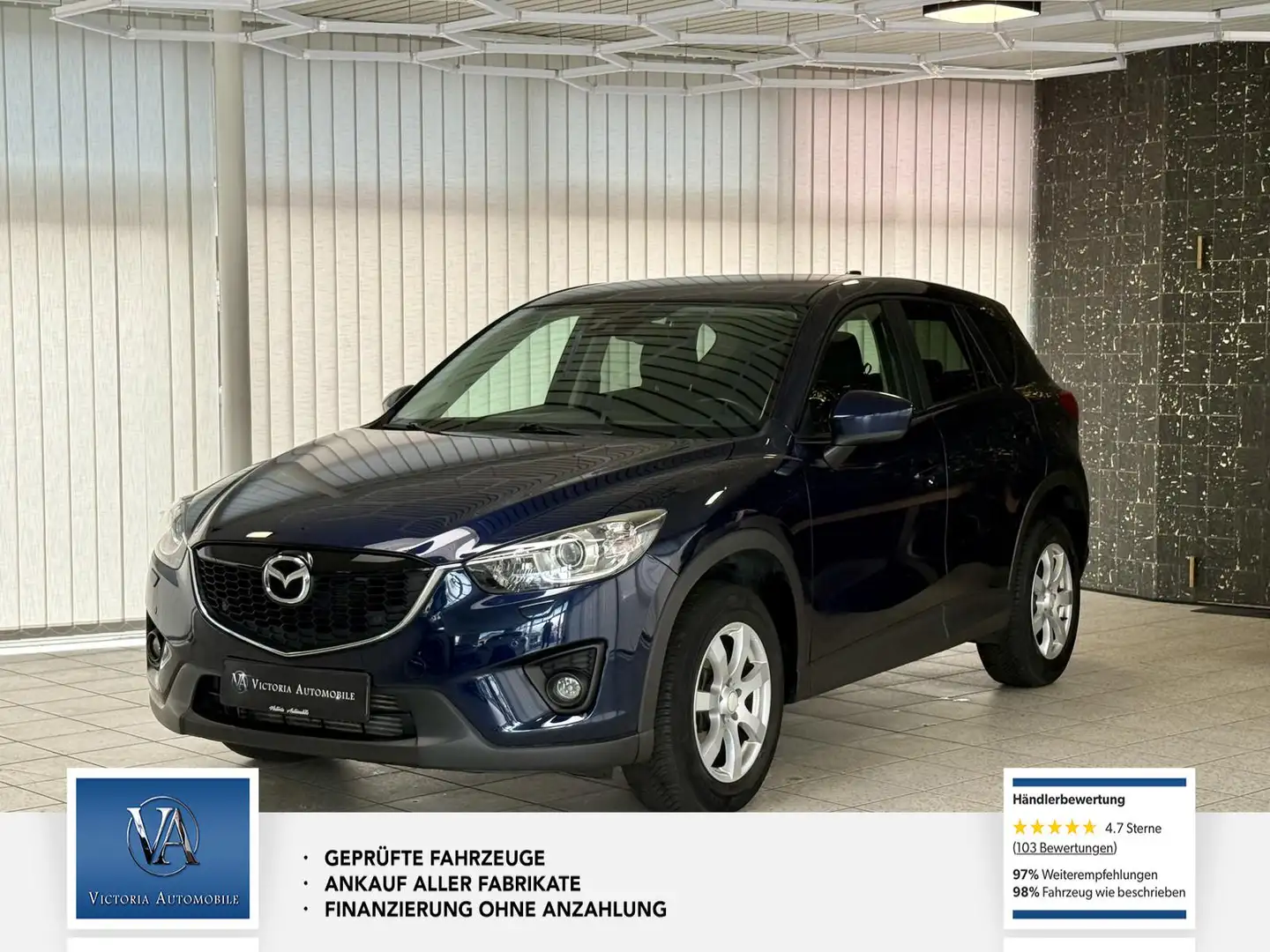 Mazda CX-5 Sports-Line AWD Leder* Rückfahrkamera* BOSE-Sounds Blauw - 1