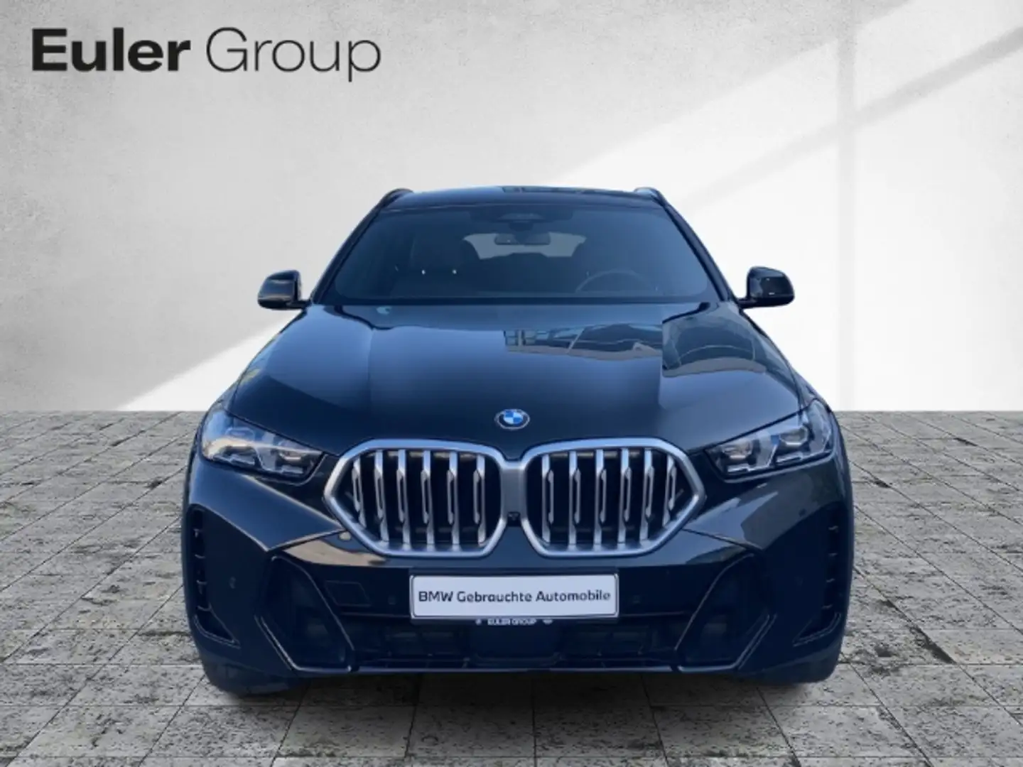 BMW X6 40d M-Sport Pano AHK 20'' StHeiz ICONIC H/K Soft L Schwarz - 2