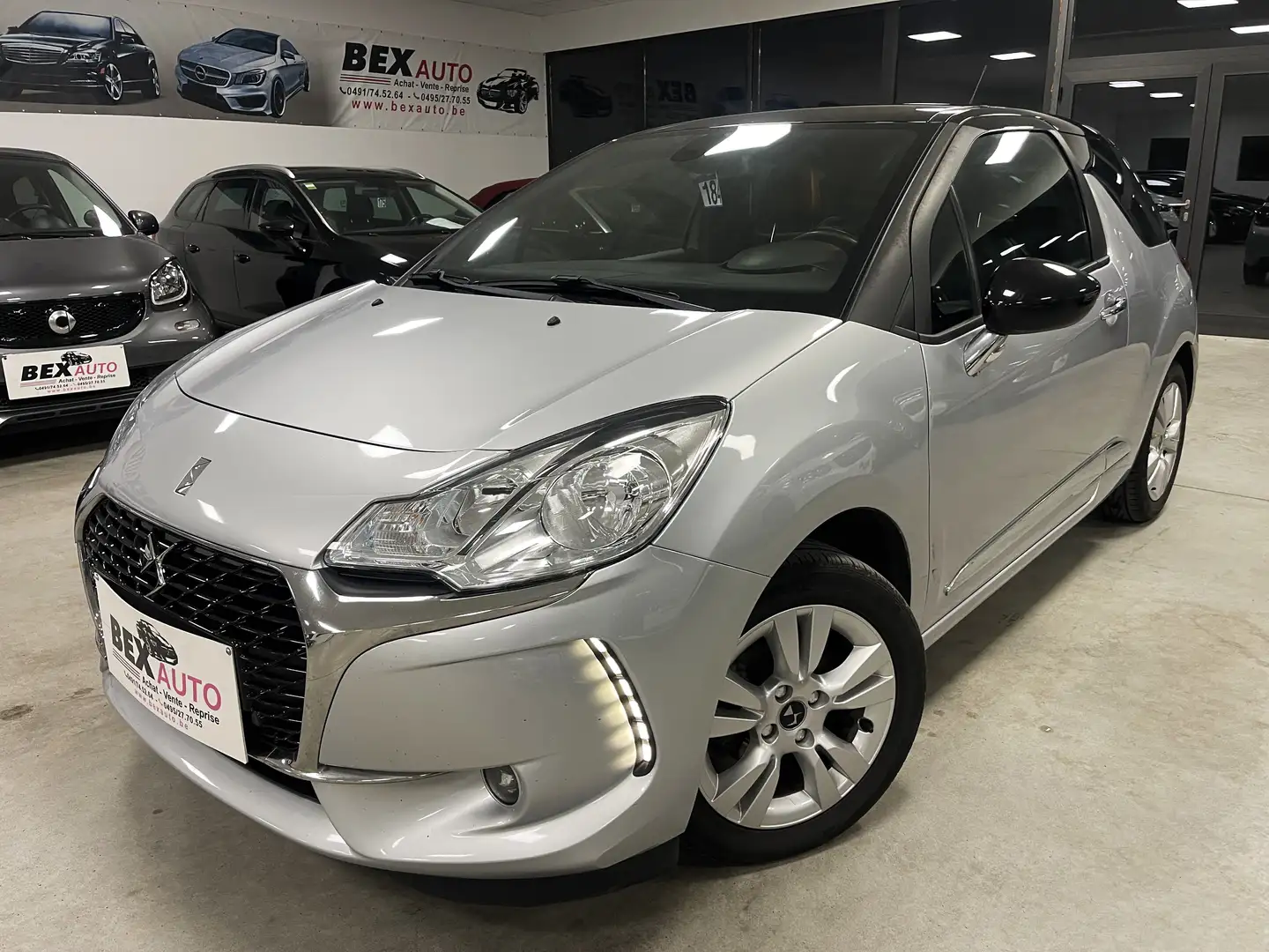 Citroen DS3 1.6BlueHDi*Limited Edition*1ERPROP*GARANTIE12MOIS* Gris - 2