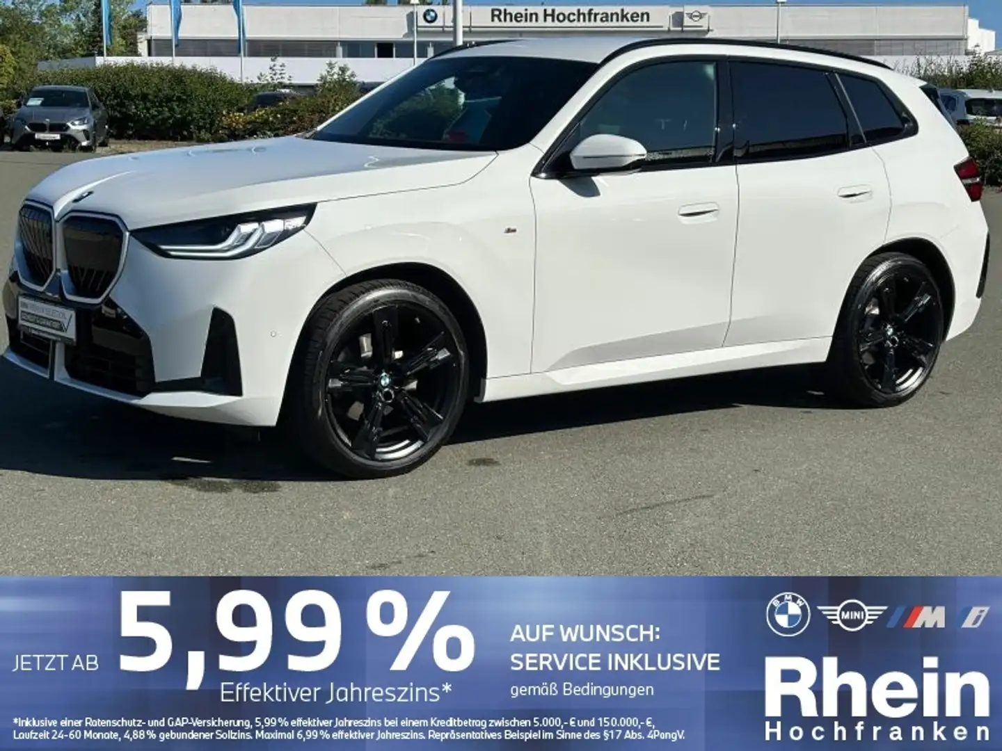 BMW X3 20d xDrive M Sportpaket AHK 360° ACC MEMORY Blanco - 1
