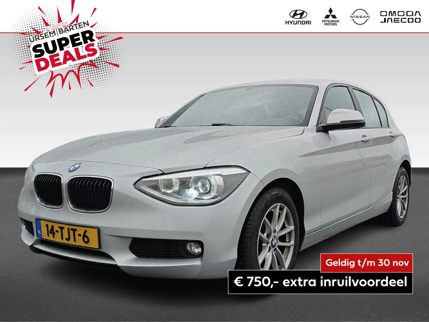BMW 116 1-serie 116i Business+ | Navigatie | Parkeerhulp Grijs - 1