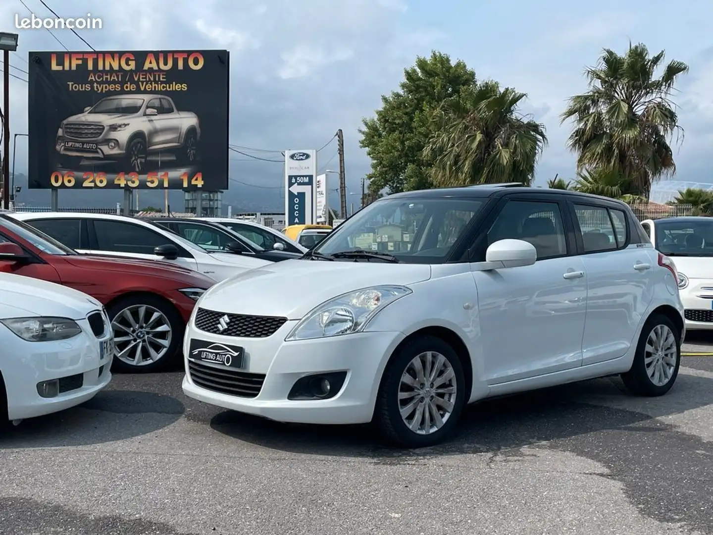 Suzuki Swift 1.2 VVT GLX Pack Blanc - 1