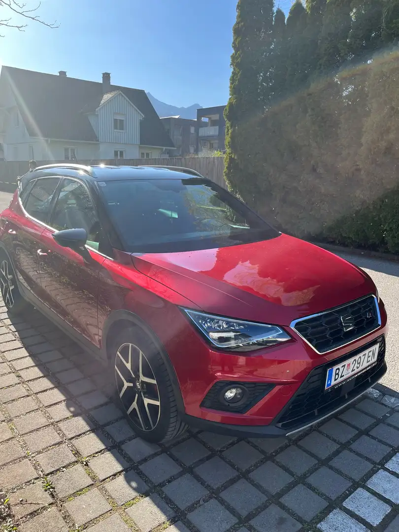 SEAT Arona 1,0 Eco TSI FR DSG Rot - 1
