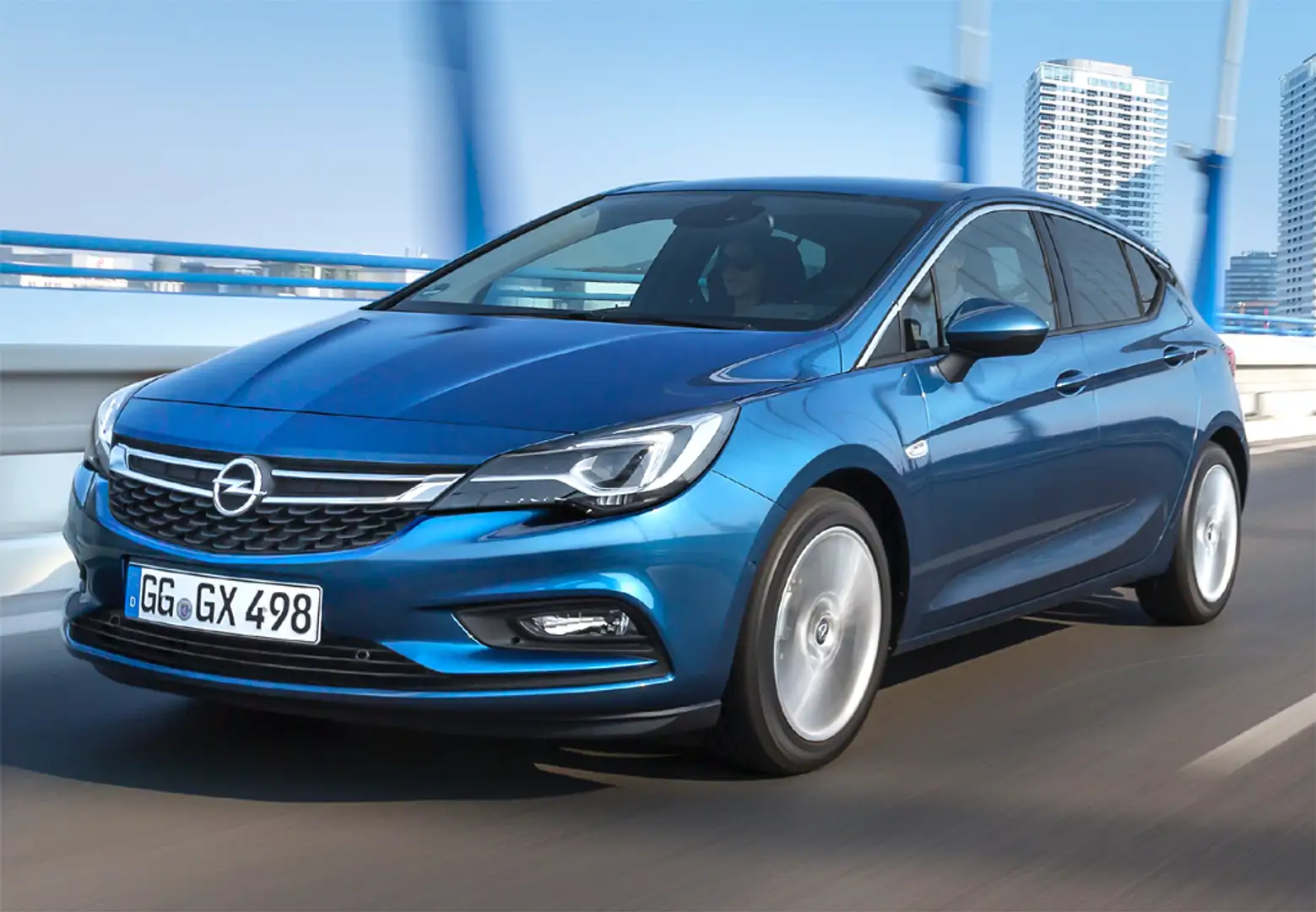 Opel Astra 1.4T S/S Dynamic 150 Gris - 1