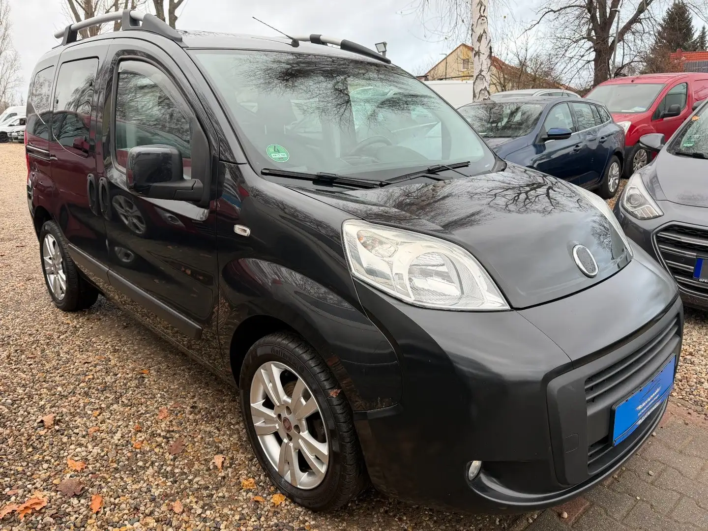 Fiat Qubo MyLife*2.HD*Klima*PDC*94.TKM*TÜV NEU Schwarz - 2