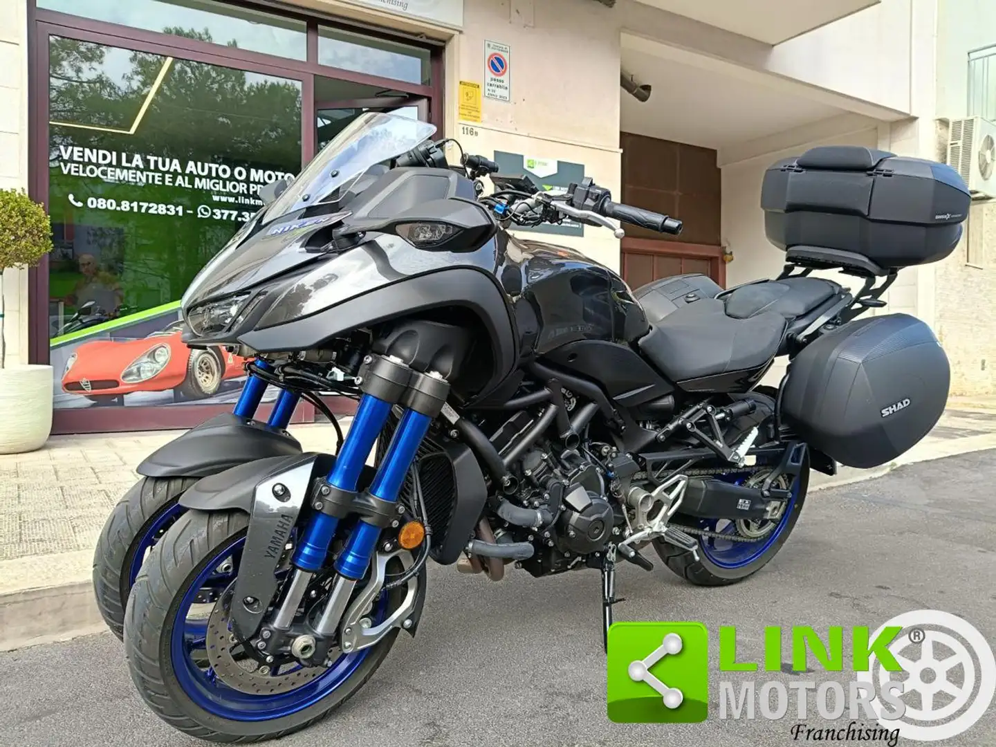 Yamaha MXT 850 NIKEN GT Grigio - 1