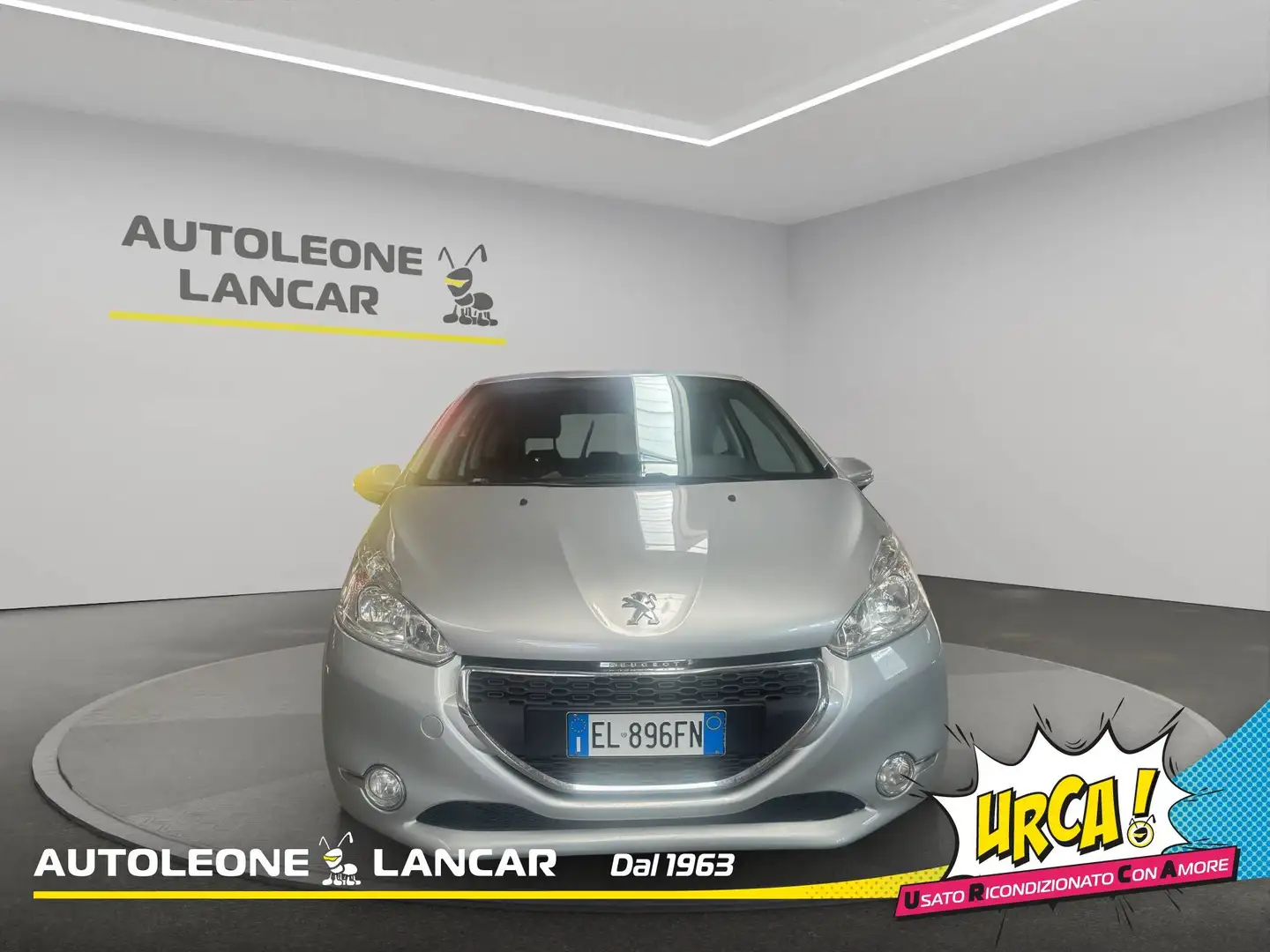 Peugeot 208 5p 1.4 hdi Access 68cv OK NEOPATENTATI Grigio - 2
