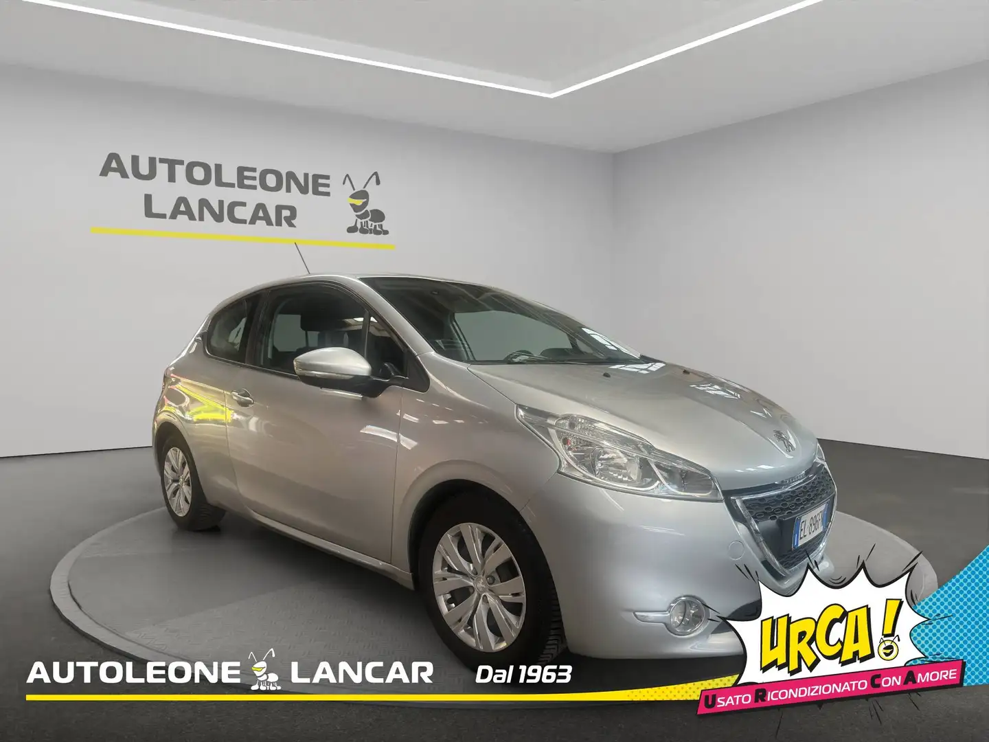 Peugeot 208 5p 1.4 hdi Access 68cv OK NEOPATENTATI Grigio - 1