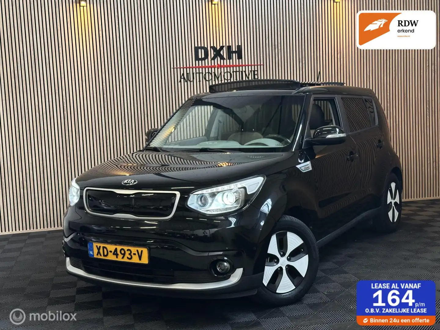 Kia Soul EV ExecutiveLine 1eEIGENR! PANO CARPLAY XENON LEDE Zwart - 1