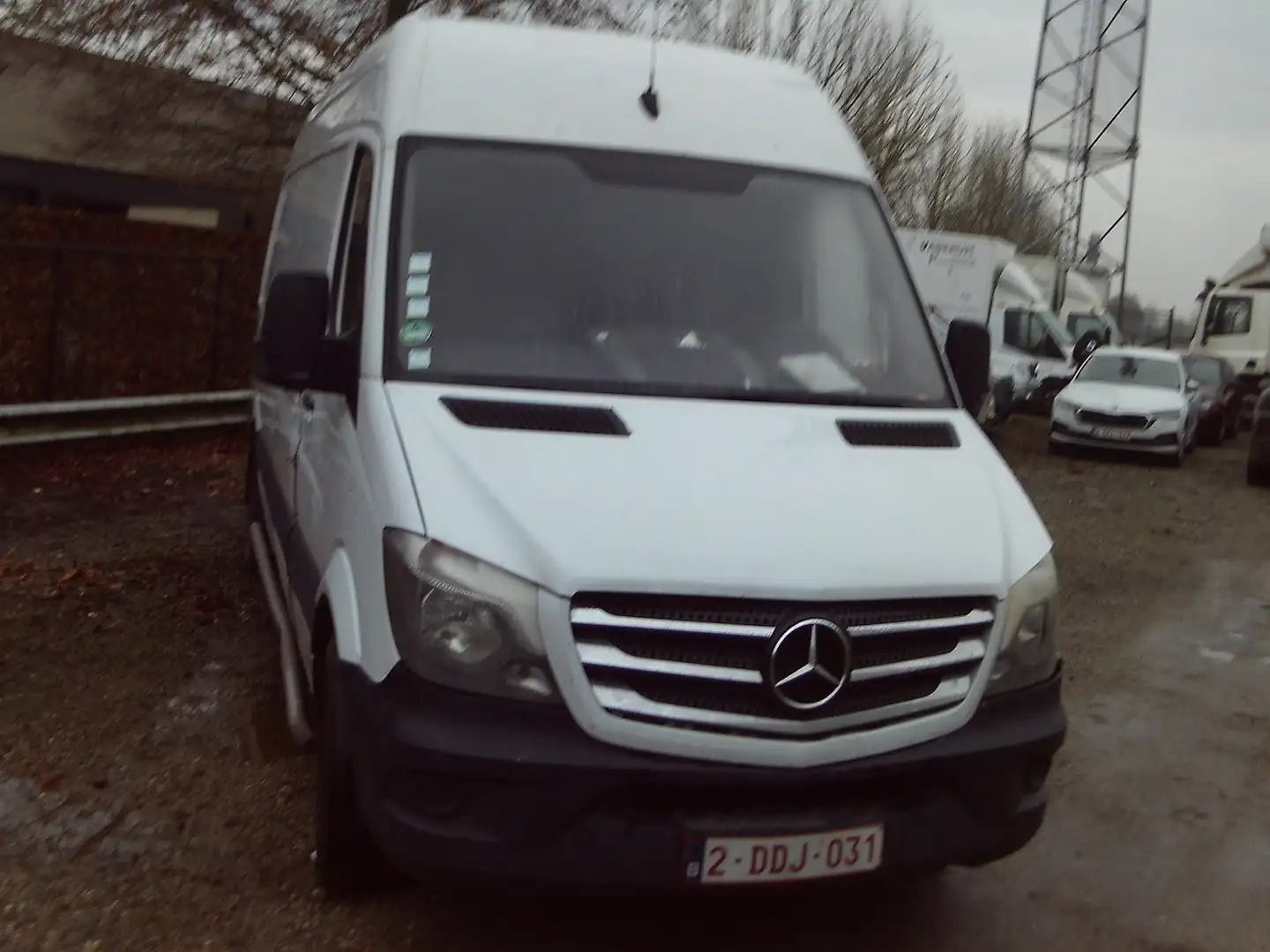 Mercedes-Benz Sprinter 316 maxi l3h3 motor probleem-airco voor export. Blanco - 2