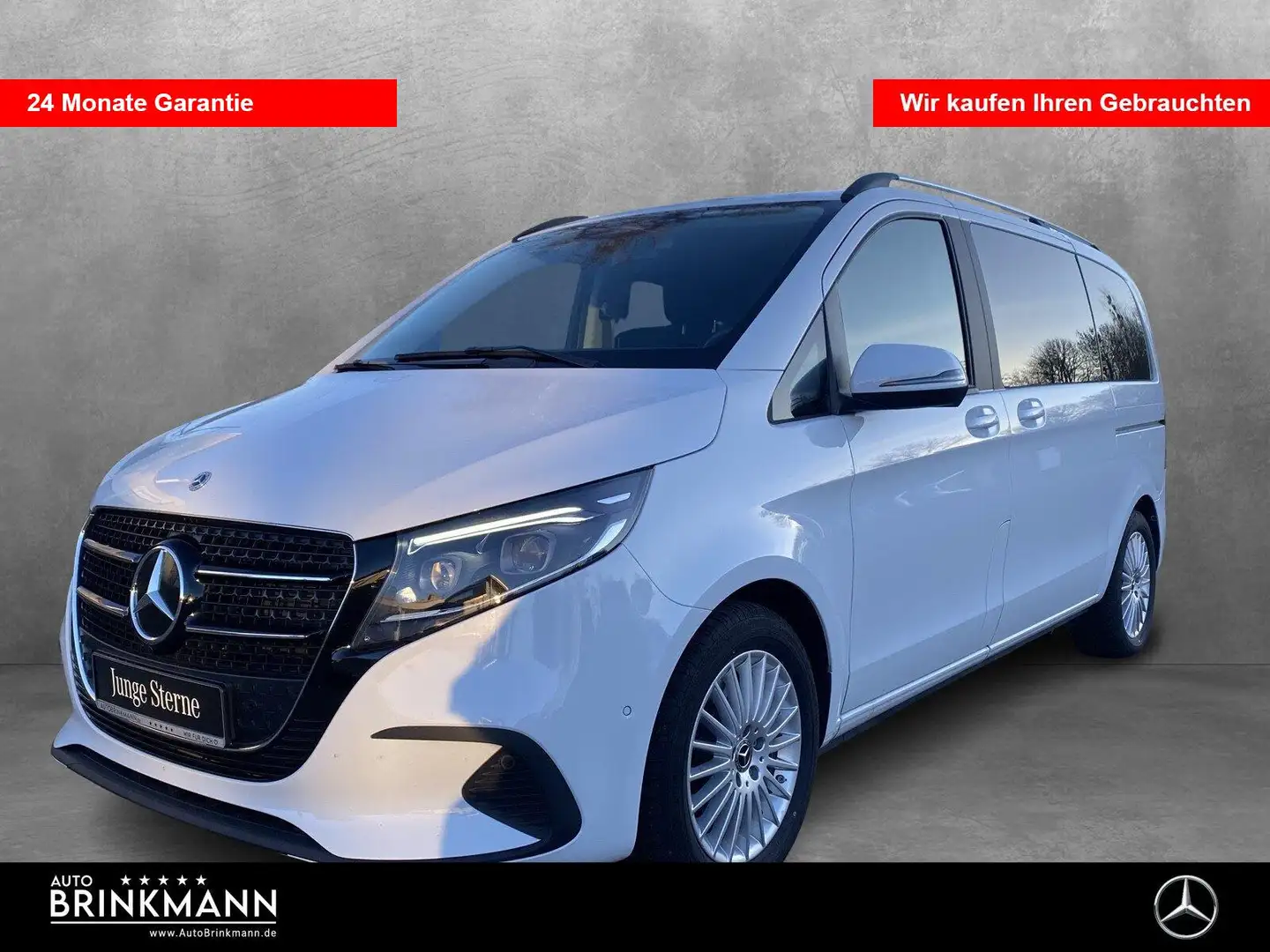 Mercedes-Benz V 220 V 220 d STYLE Kompakt SHZ/Totw./AHK/MBUX Basic/LED Blanc - 1