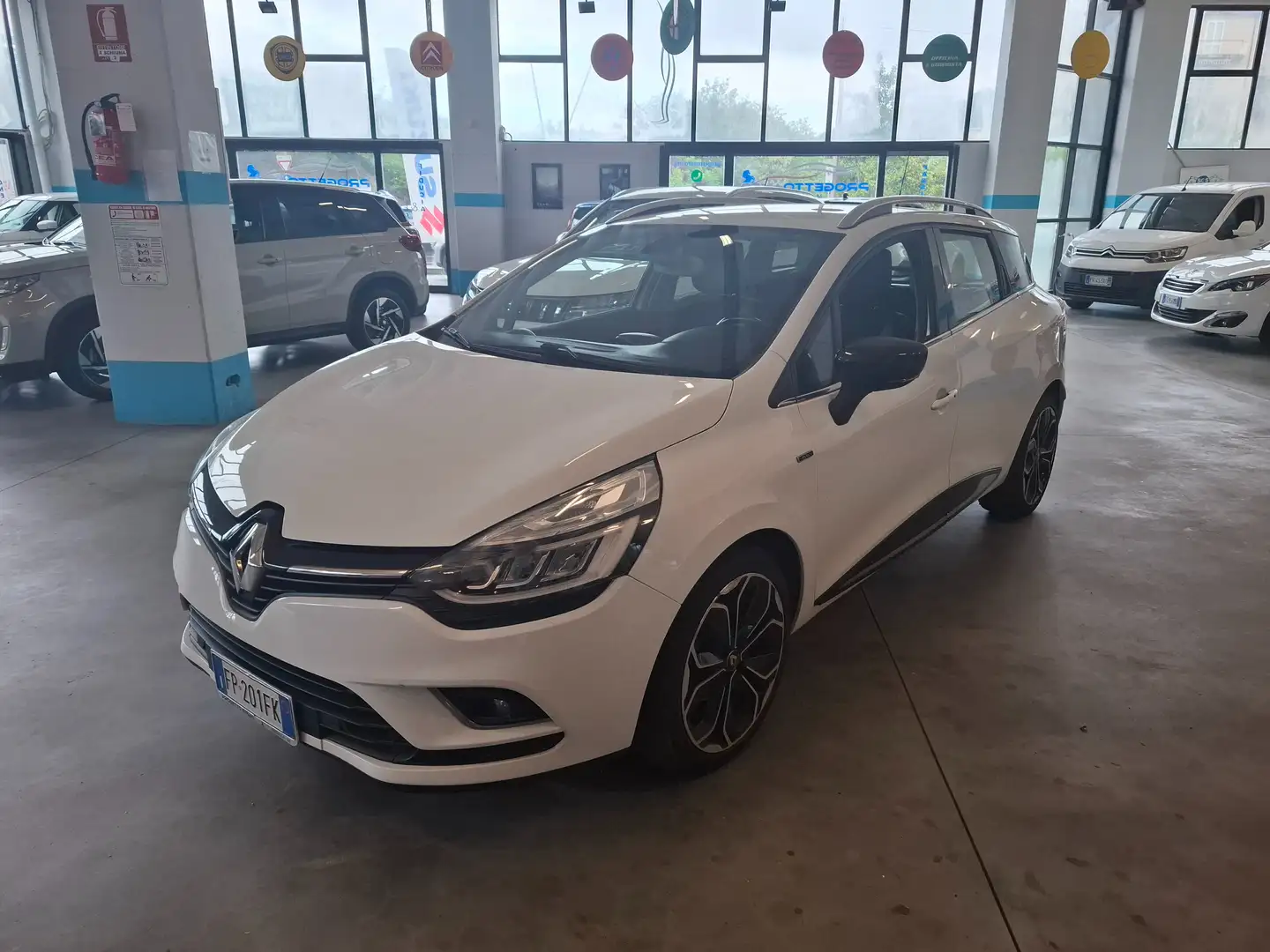 Renault Clio Sporter 1.5 dci energy Duel2  110cv EURO 6 Blanc - 1