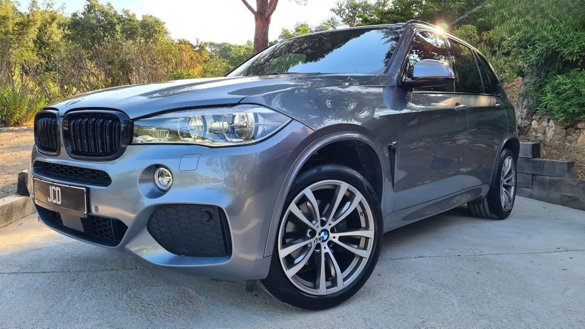BMW X5 X5 xDrive30d 258 ch Pack M Sport Gris - 1