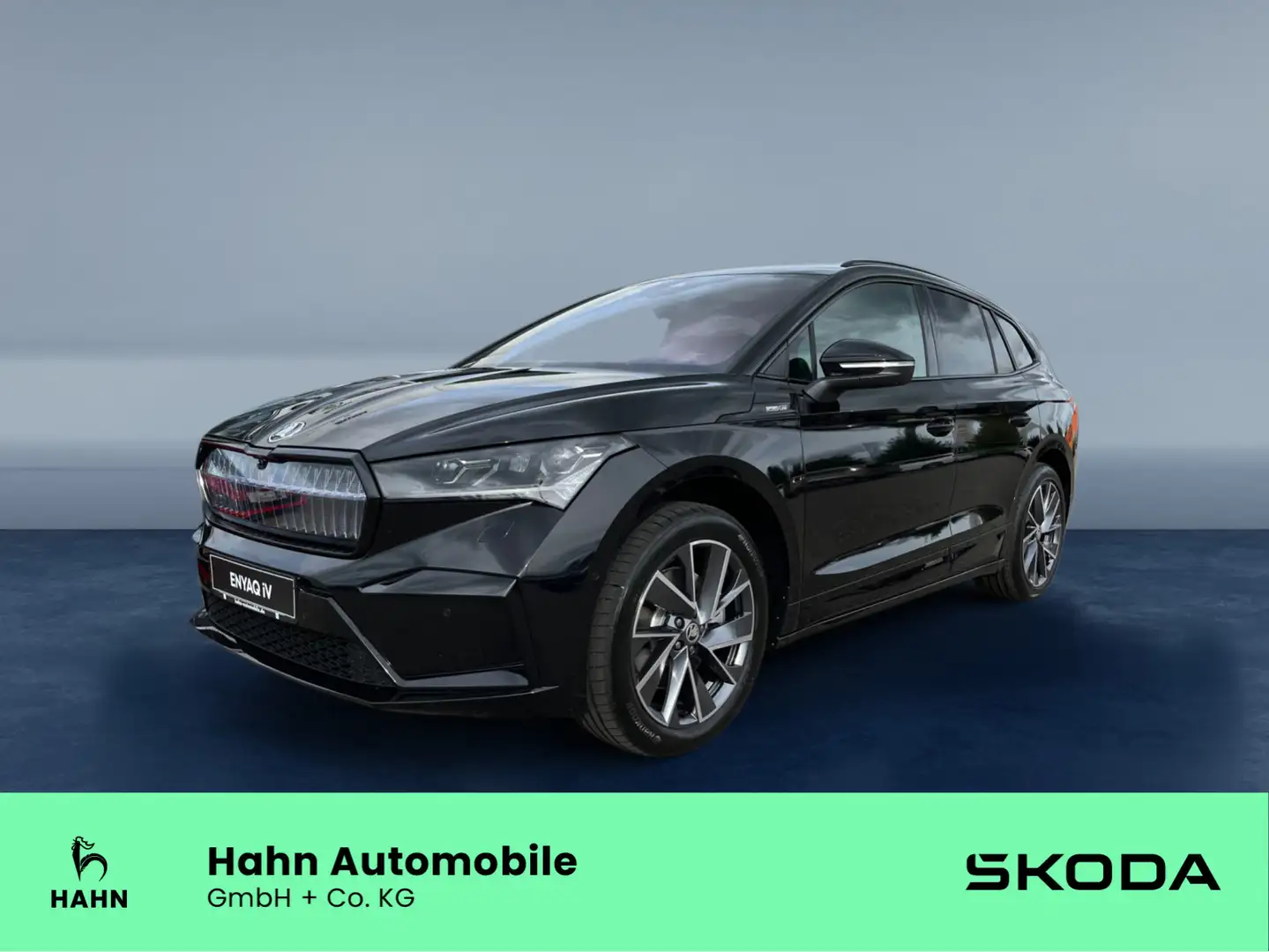 Skoda Enyaq 85x Sportline  Navi LED ACC AHK SHZ StH Schwarz - 1