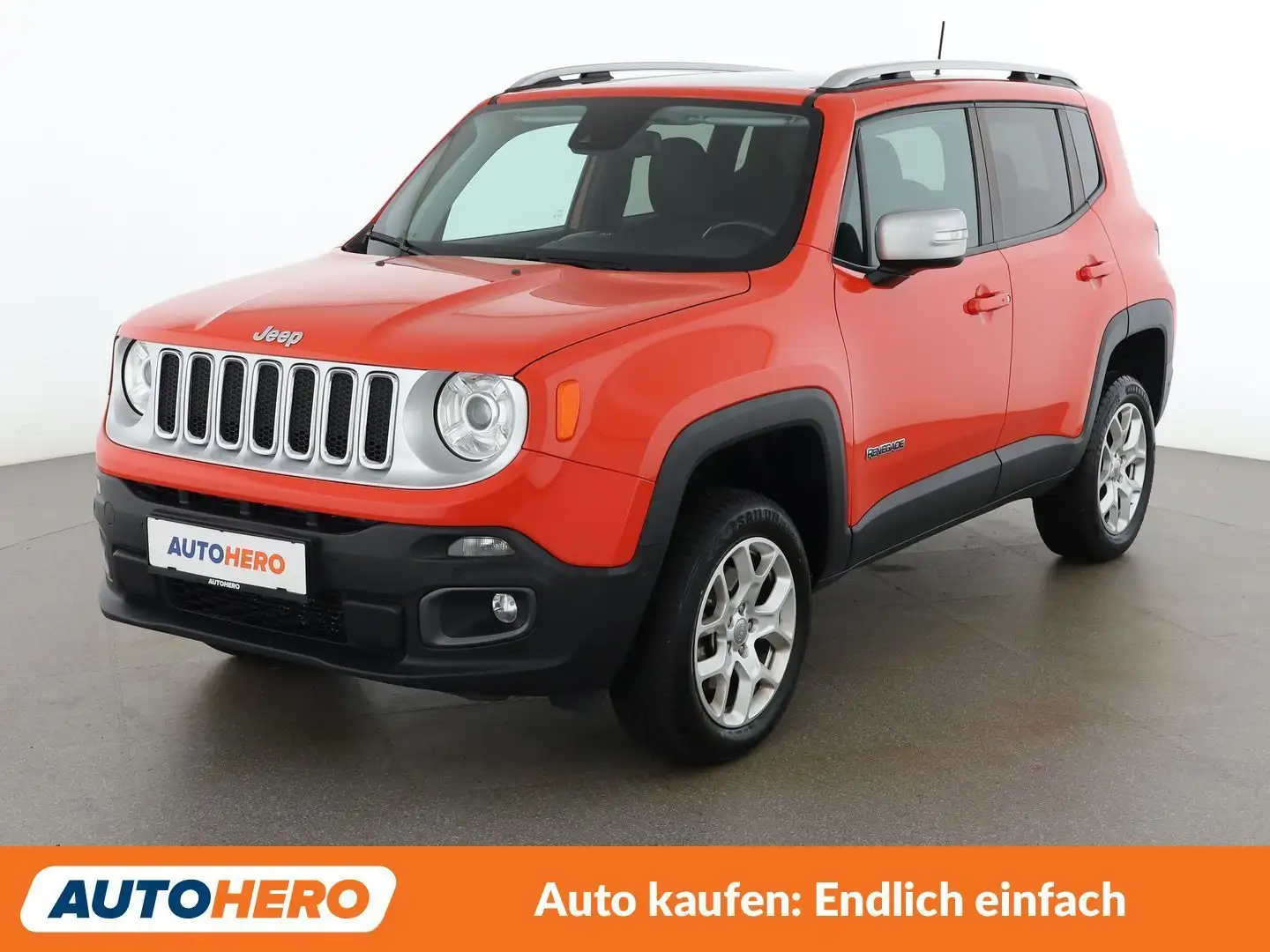 Jeep Renegade 2.0 M-Jet Limited 4WD Orange - 1