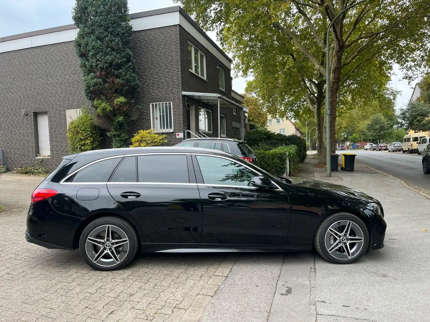 Mercedes-Benz C 300 T de AMG LINE KAMERA WIDESCREEN NAVI Schwarz - 2