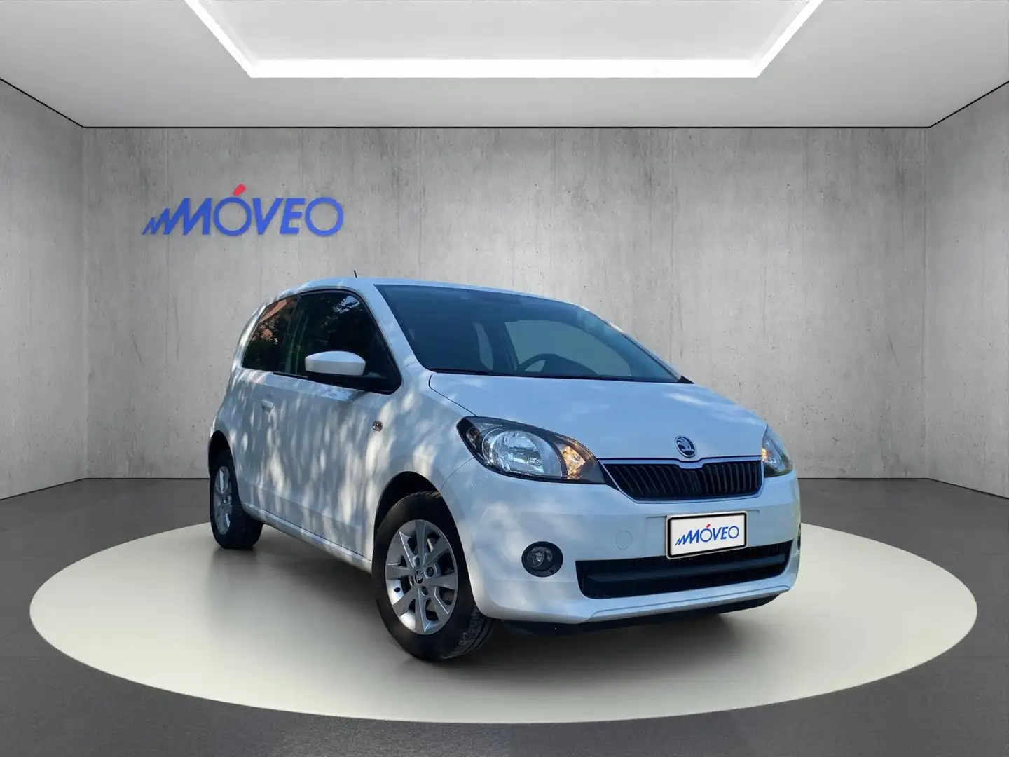 Skoda Citigo Citigo 3p 1.0 g-tec (metano) c/clima,radio E6 Bianco - 1