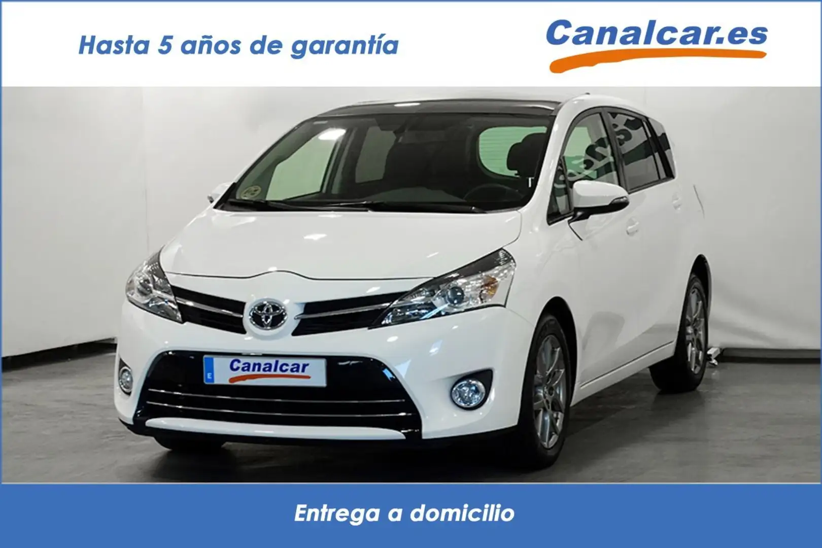 Toyota Verso 115D Advance 5pl. Blanc - 1