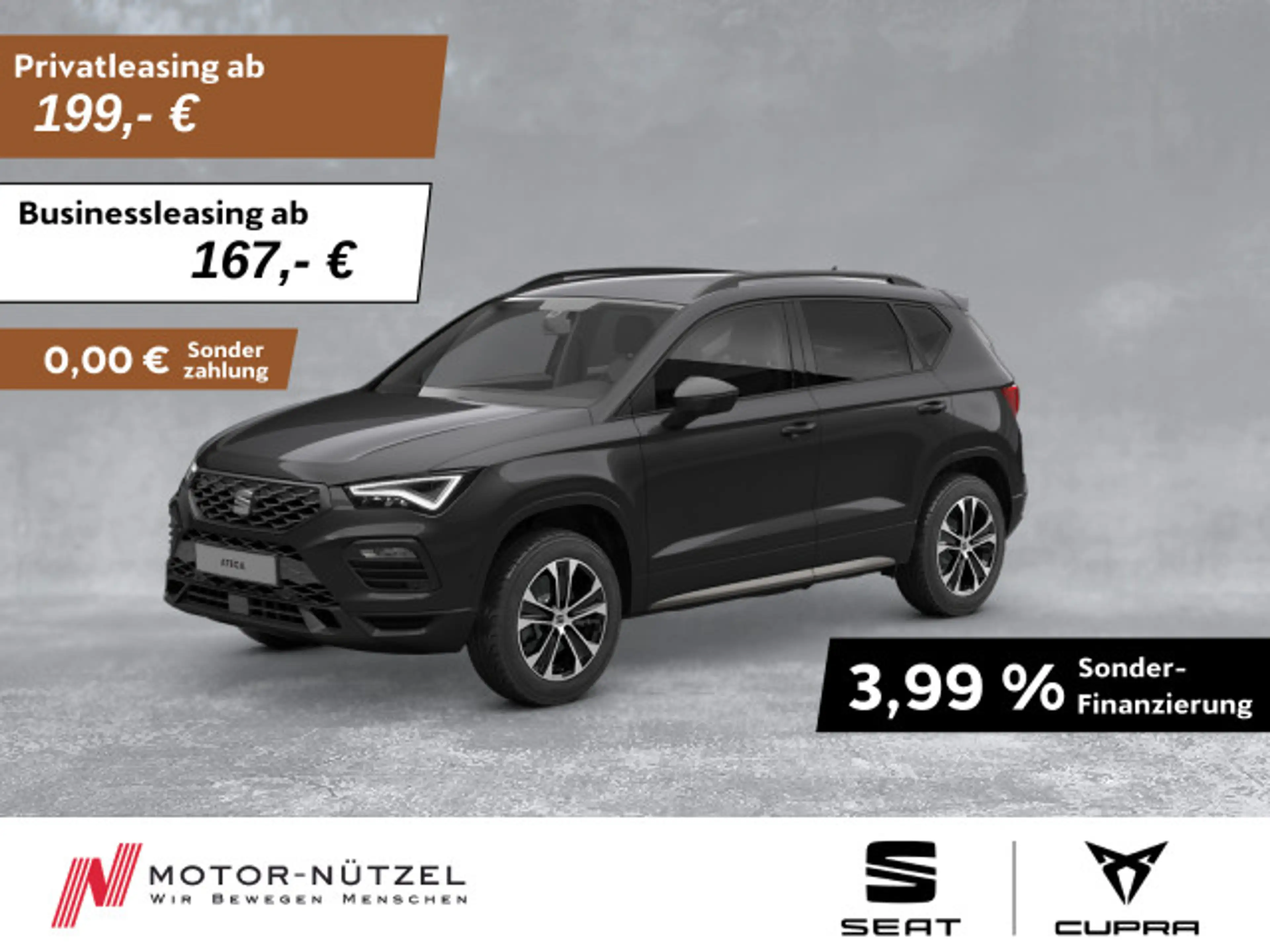 SEAT Ateca 1.5 TSI DSG FR-LINE LED+NAVI+ACC+SHz+AHK