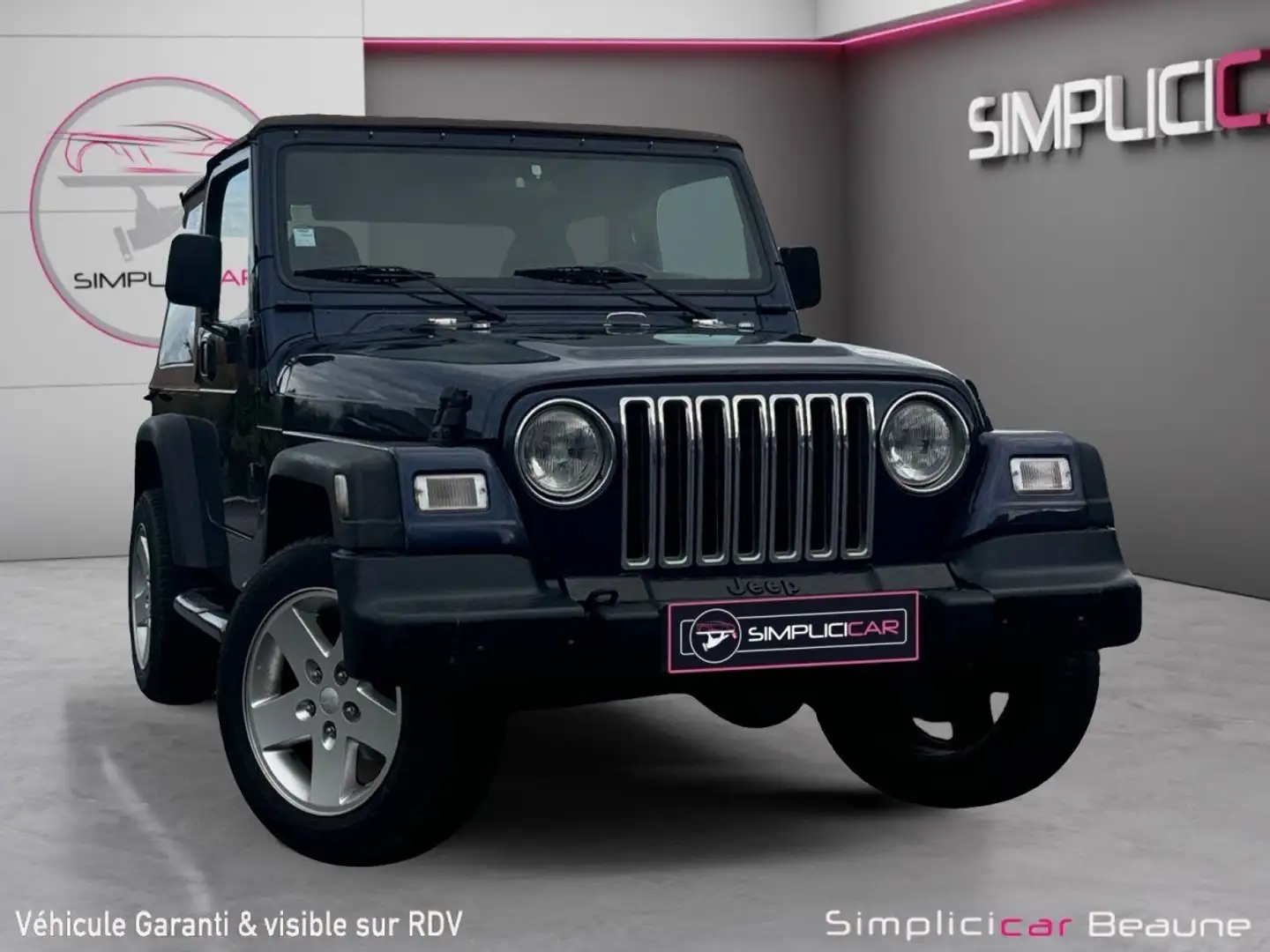 Jeep Wrangler 2.5i Sport Bleu - 1