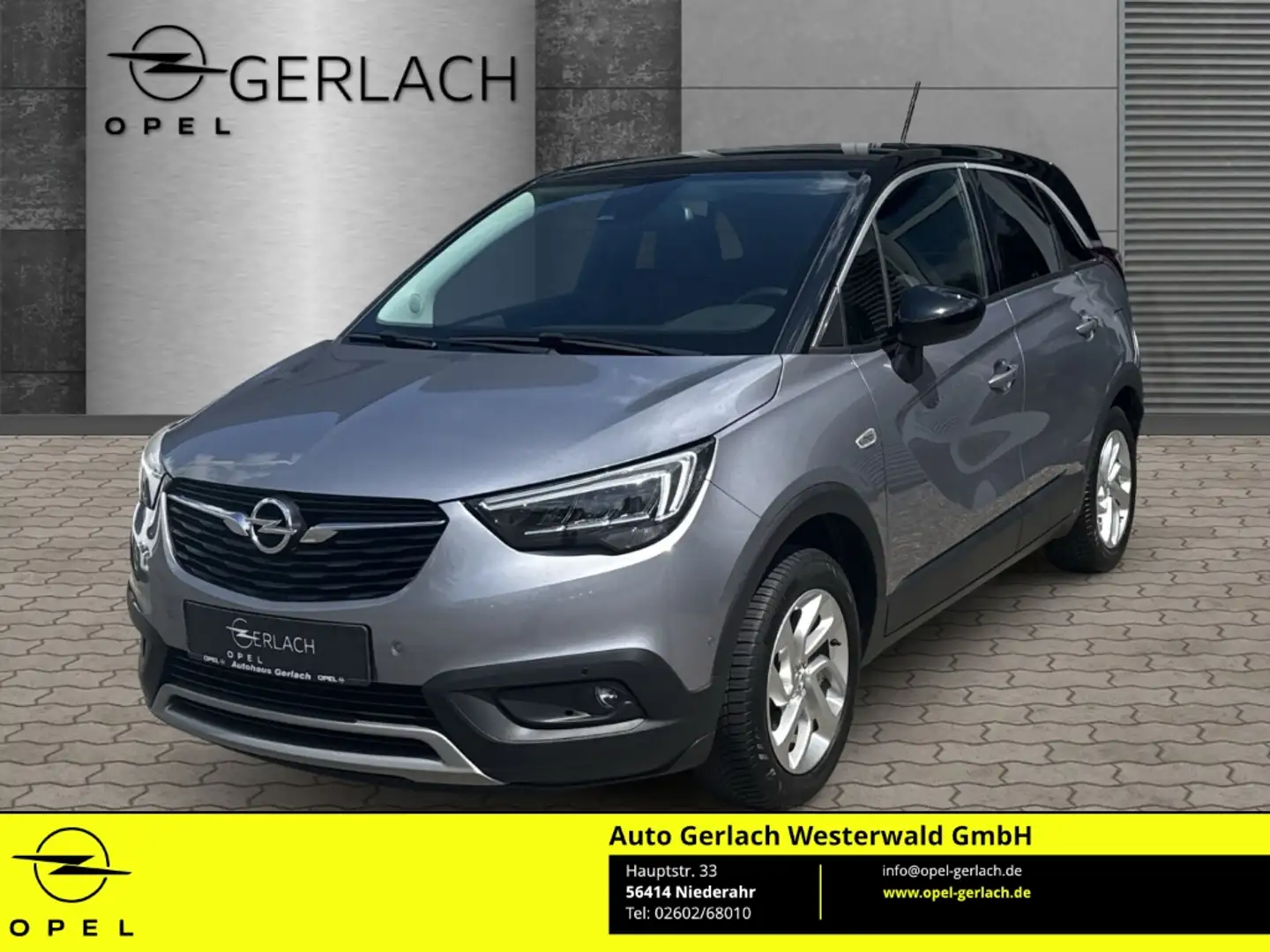 Opel Crossland INNOVATION 1.2 Turbo EU6d Navi LED Apple CarPlay A Сірий - 1