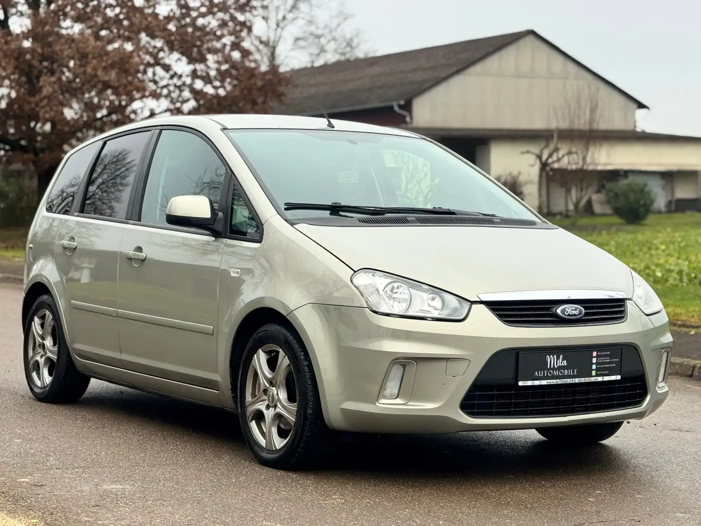 Ford C-Max C MAX 1.6 TDCi STYLE + | EURO 4 | TÜV | AHK Grau - 2