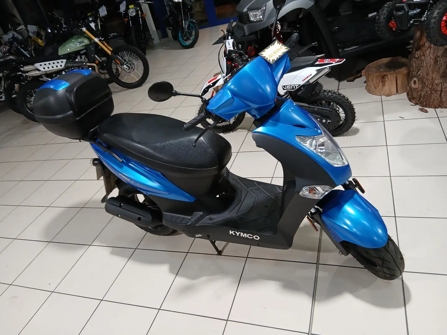 Kymco Agility 50 Bleu - 2